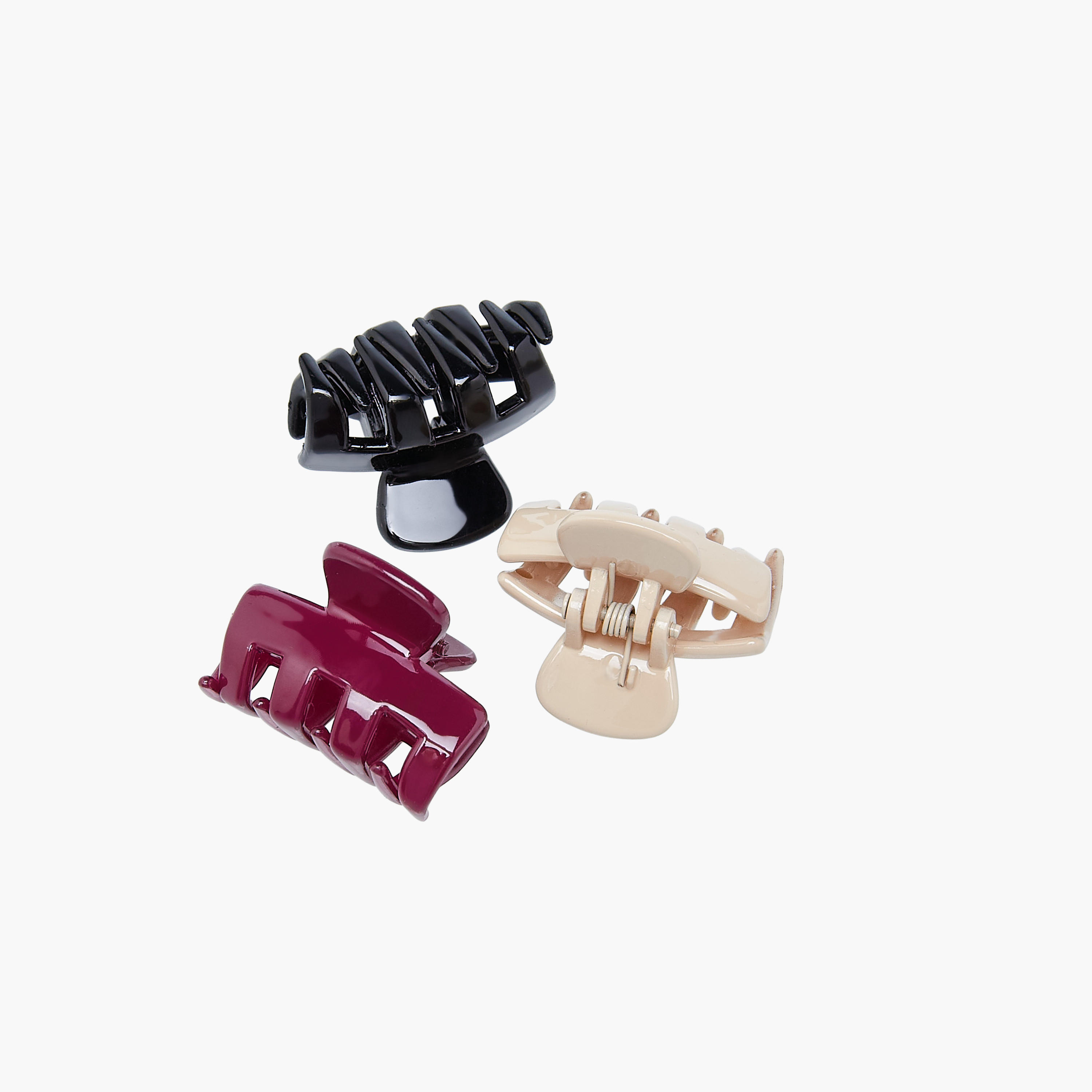 Pack of 6 Rectangular Hair Clamps-women-hairaccessories-clamps-image-6
