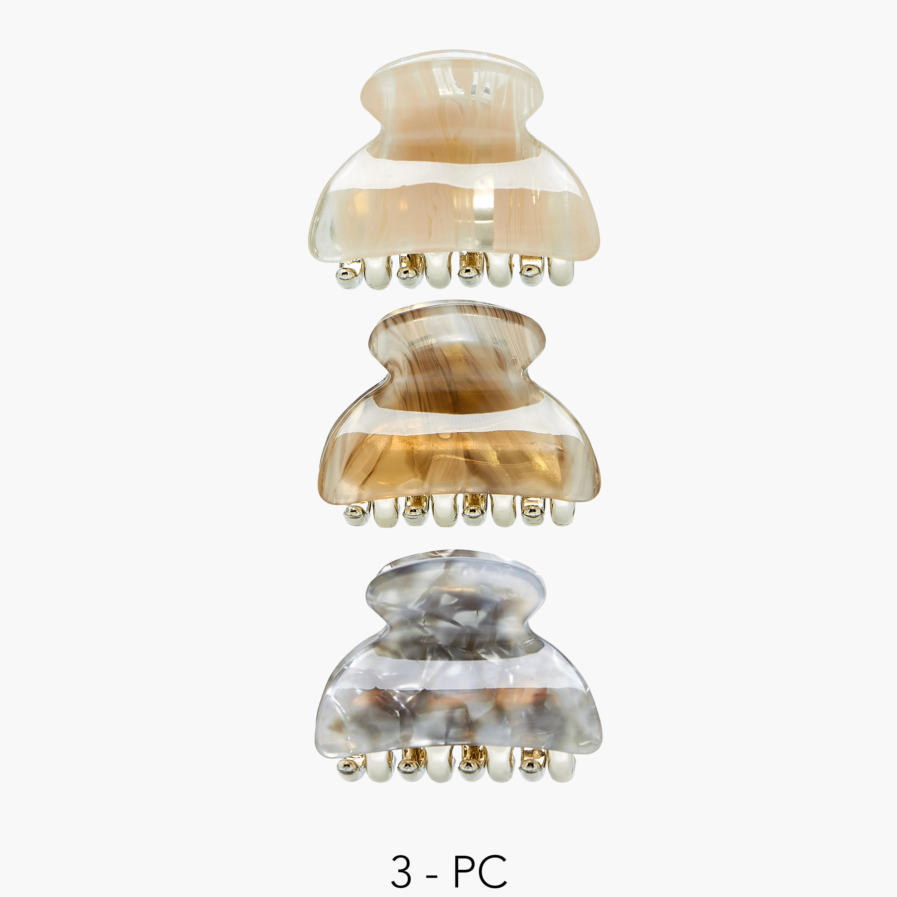 Pack of 3 Hair Clamp-women-hairaccessories-clamps-image-1