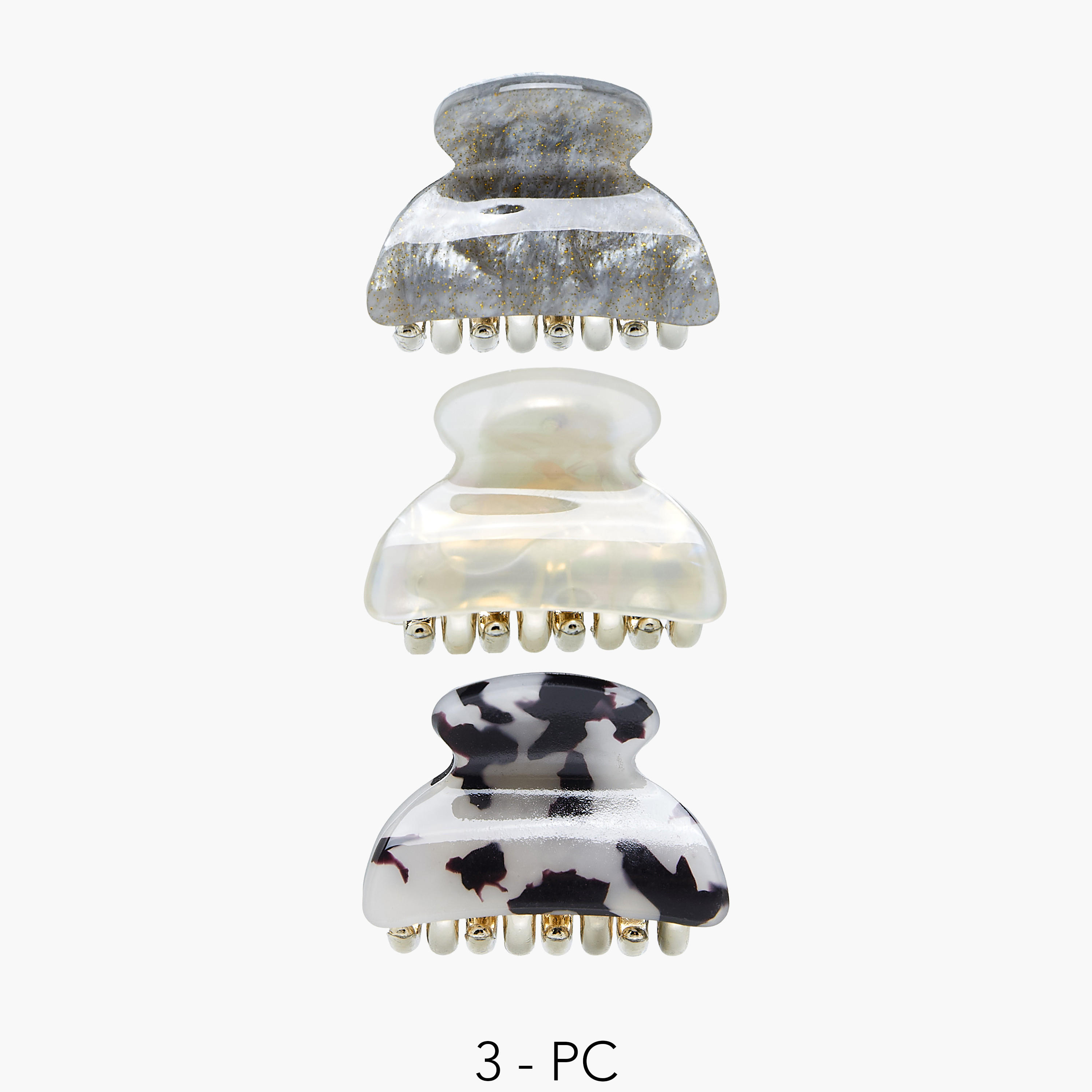 Pack of 3 Hair Clamp-women-hairaccessories-clamps-image-1