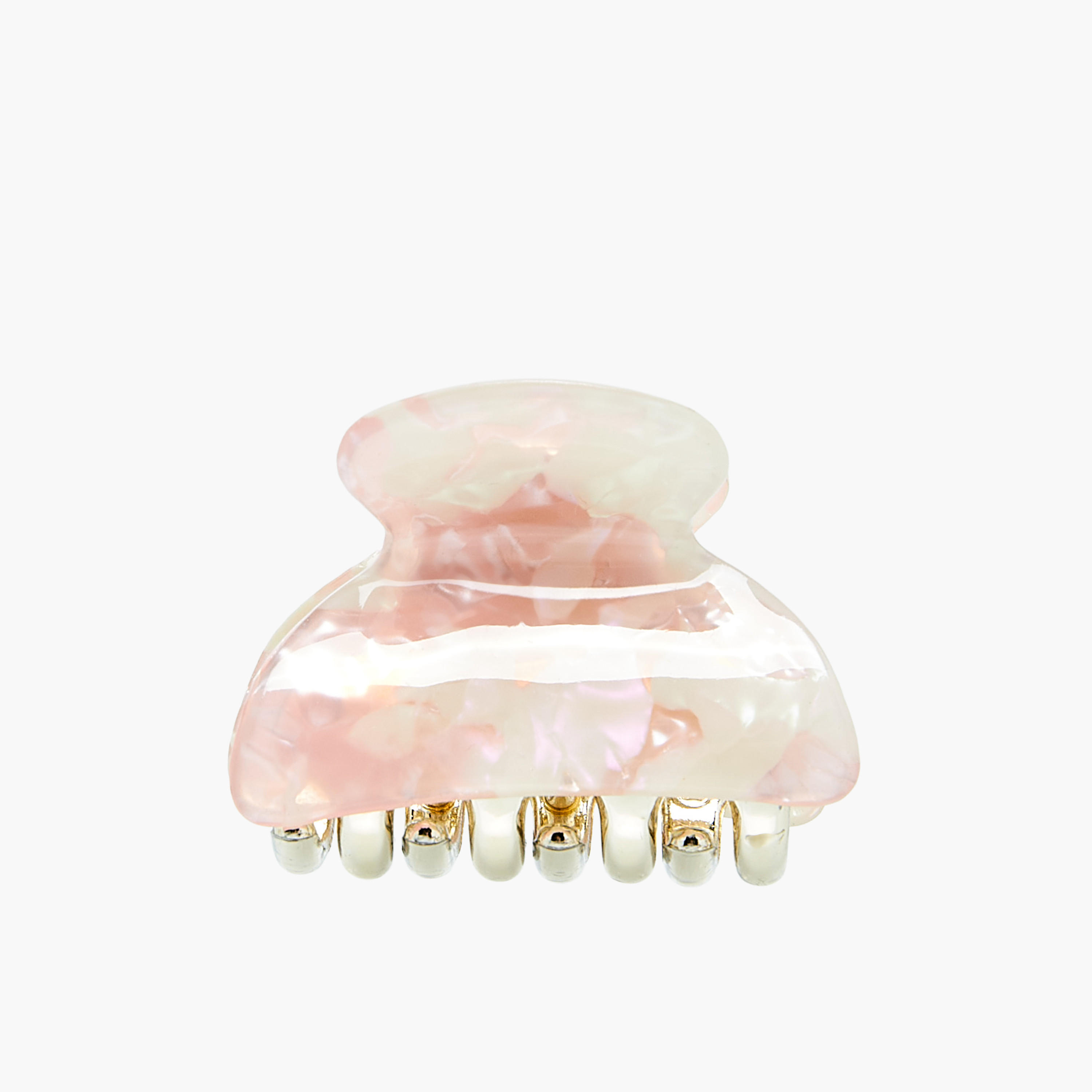 Pack of 3 Hair Clamps with Marble Print-women-hairaccessories-clamps-image-2