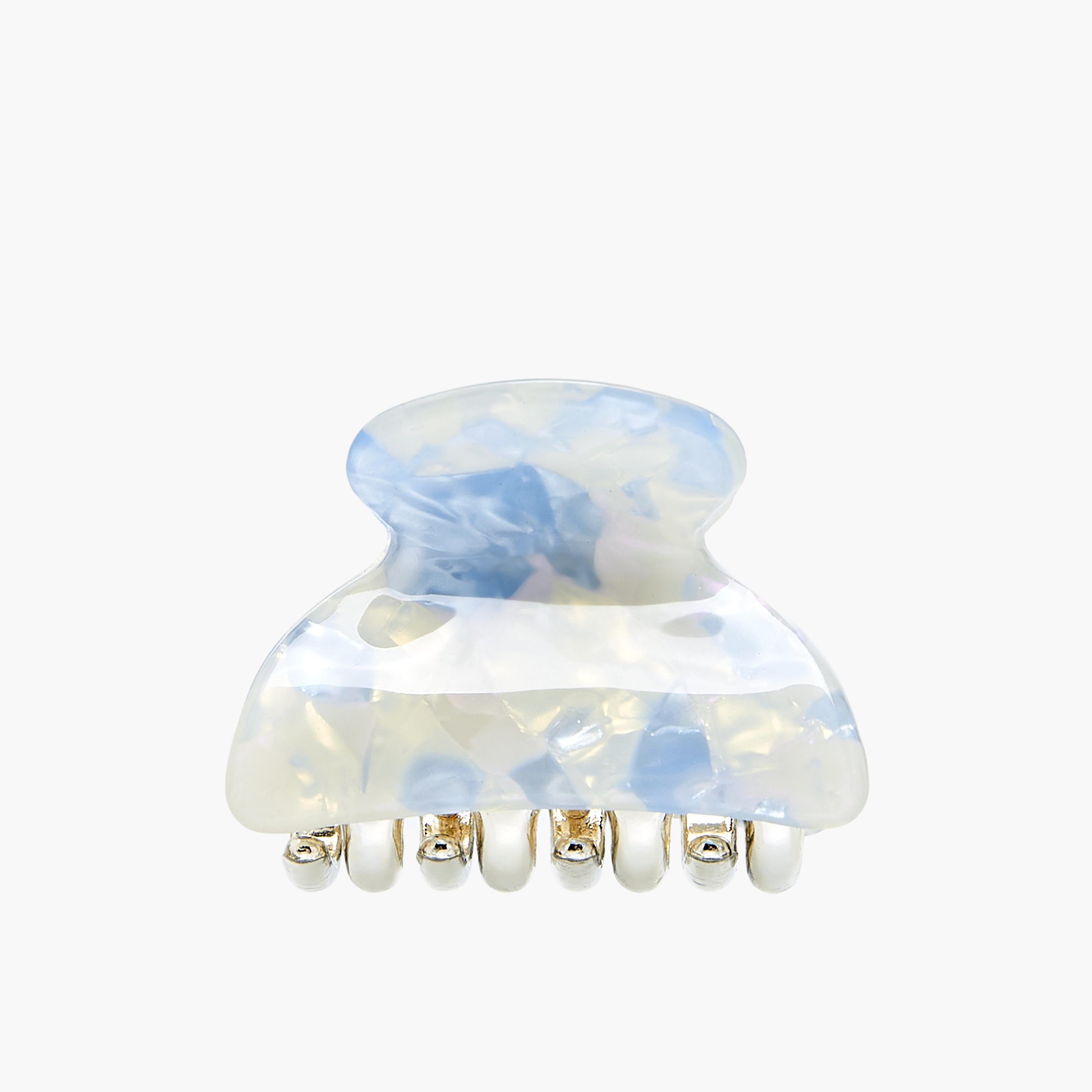 Pack of 3 Hair Clamps with Marble Print-women-hairaccessories-clamps-image-3