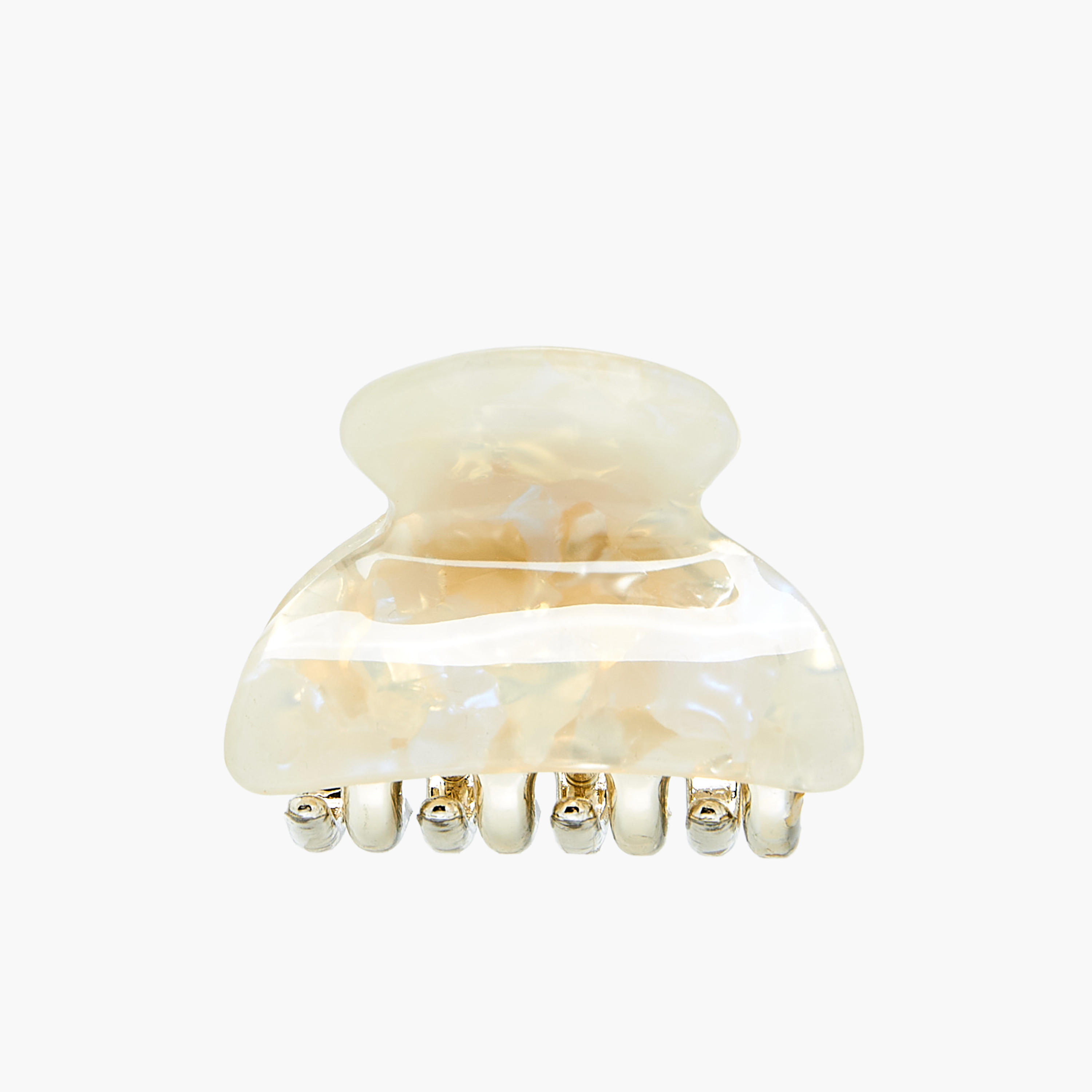 Pack of 3 Hair Clamps with Marble Print-women-hairaccessories-clamps-image-4