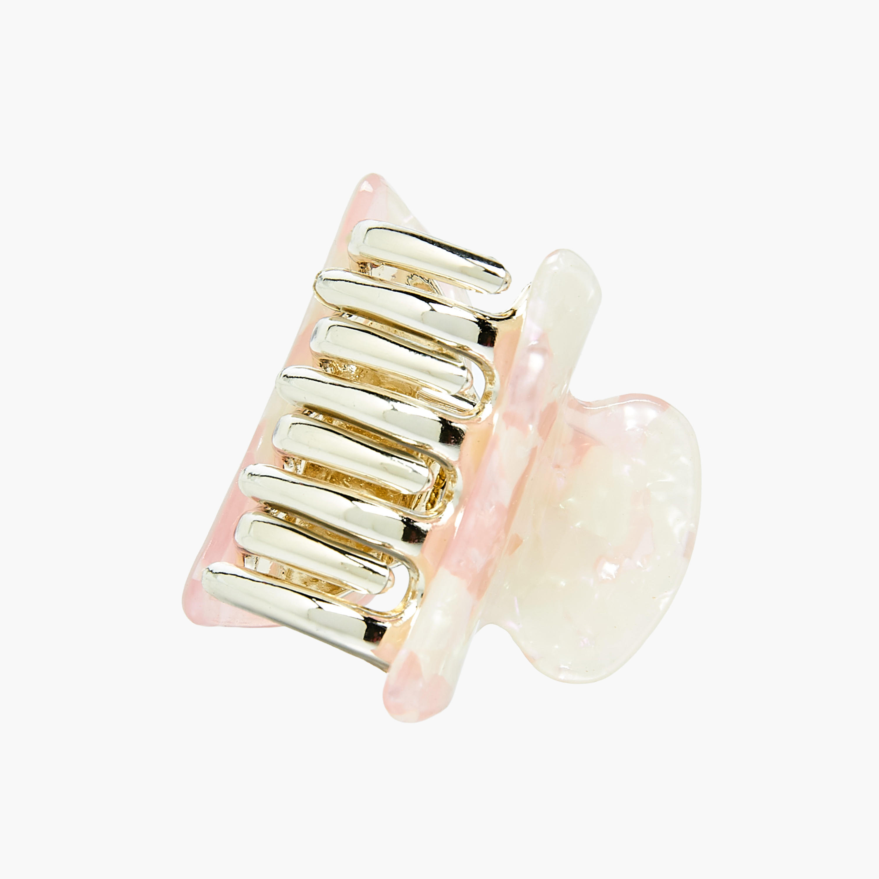 Pack of 3 Hair Clamps with Marble Print-women-hairaccessories-clamps-image-6