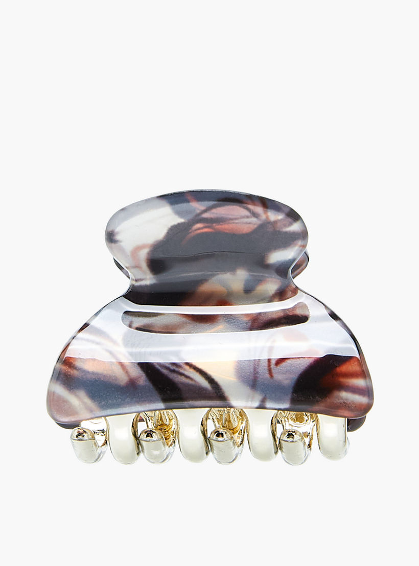 Pack of 3 Hair Clamps with Glitter Print-women-hairaccessories-clamps-image-4