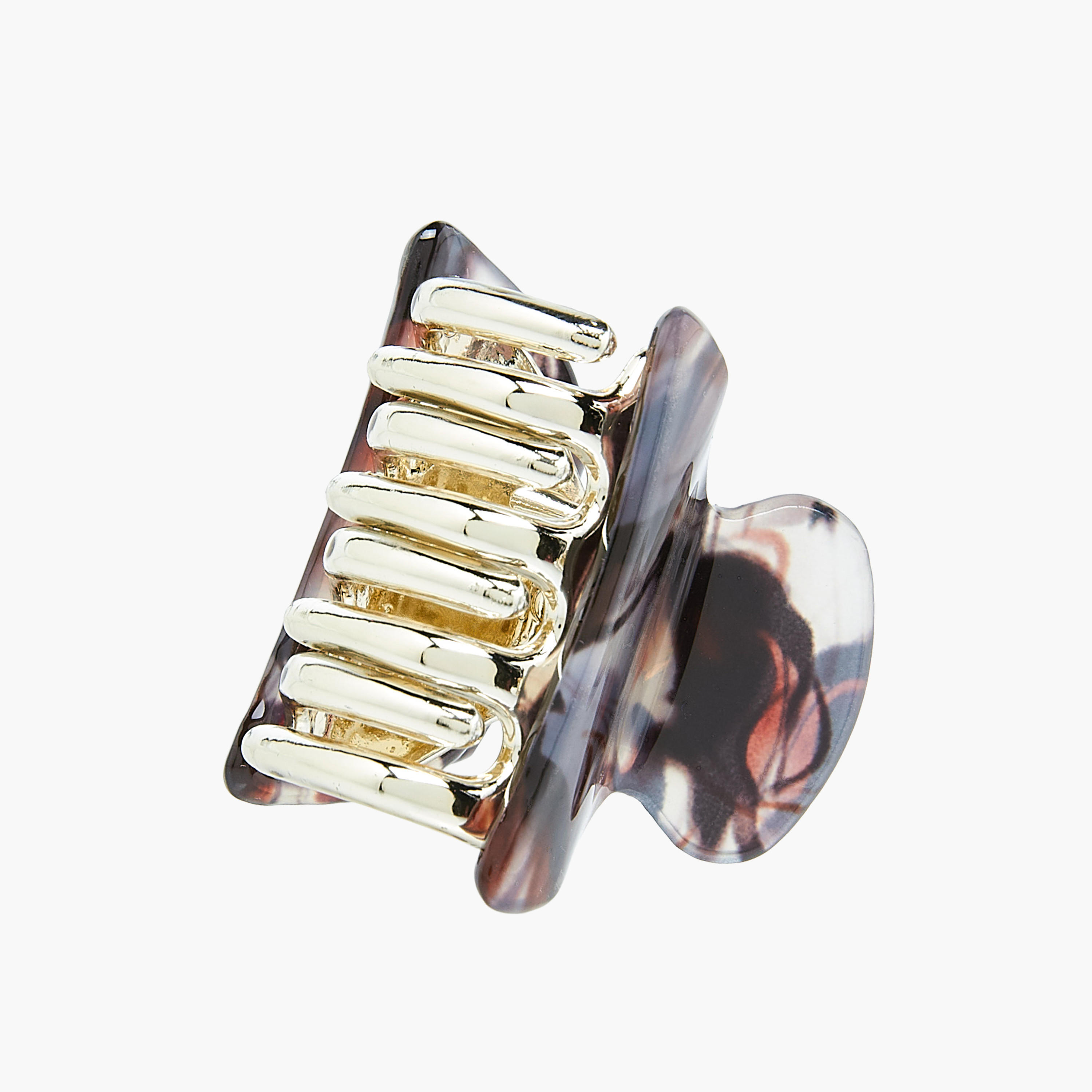 Pack of 3 Hair Clamps with Glitter Print-women-hairaccessories-clamps-image-6