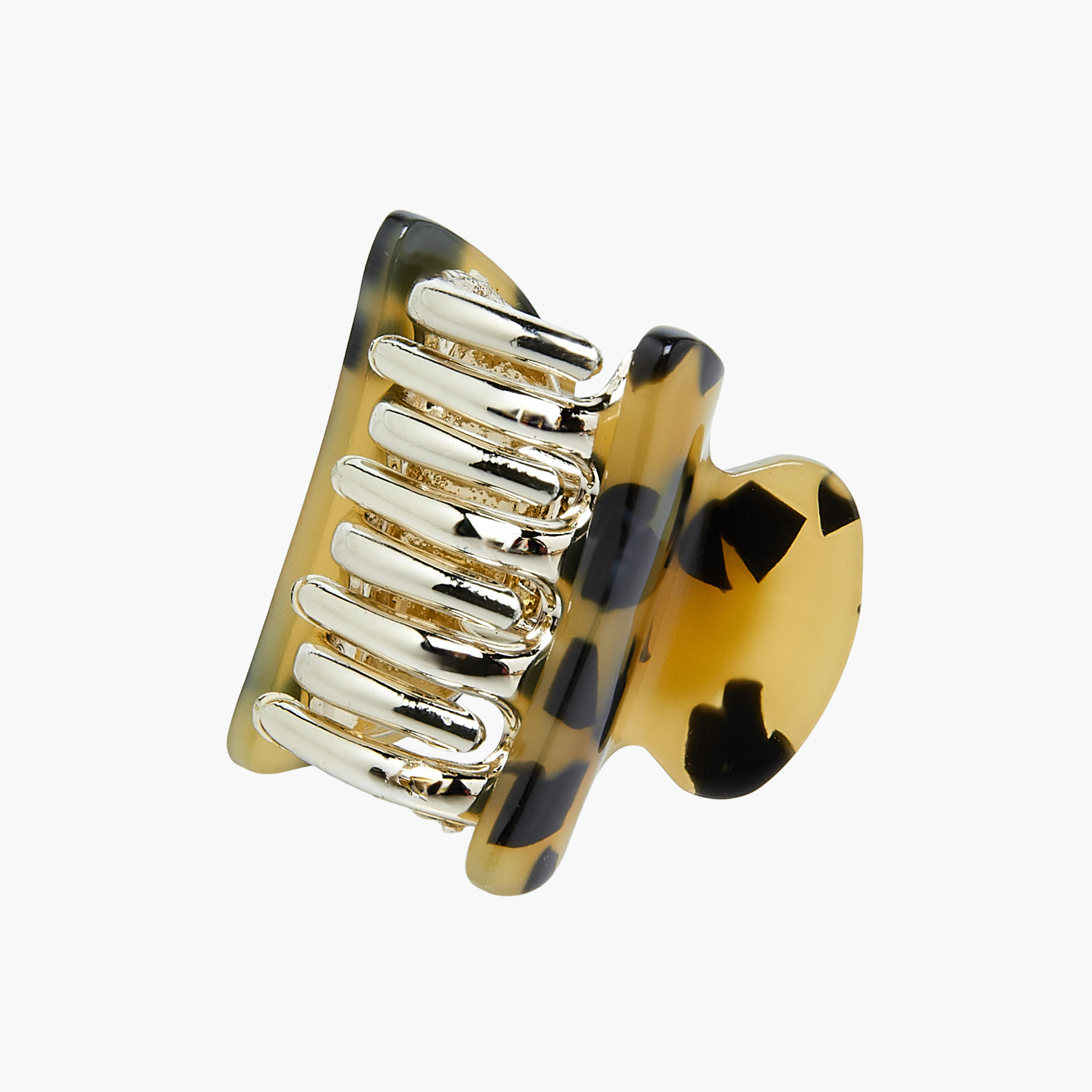Pack of 3 Hair Clamps with Marble Print-women-hairaccessories-clamps-image-6