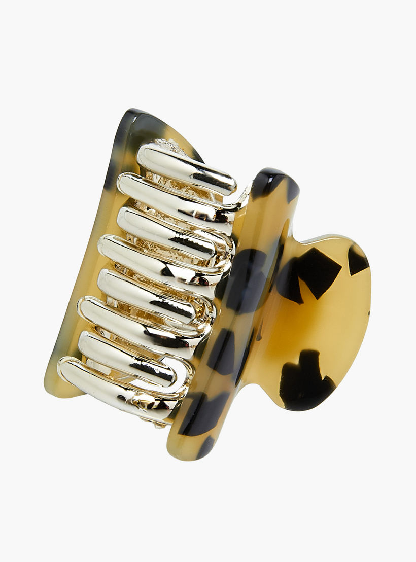 Pack of 3 Hair Clamps with Marble Print-women-hairaccessories-clamps-image-6