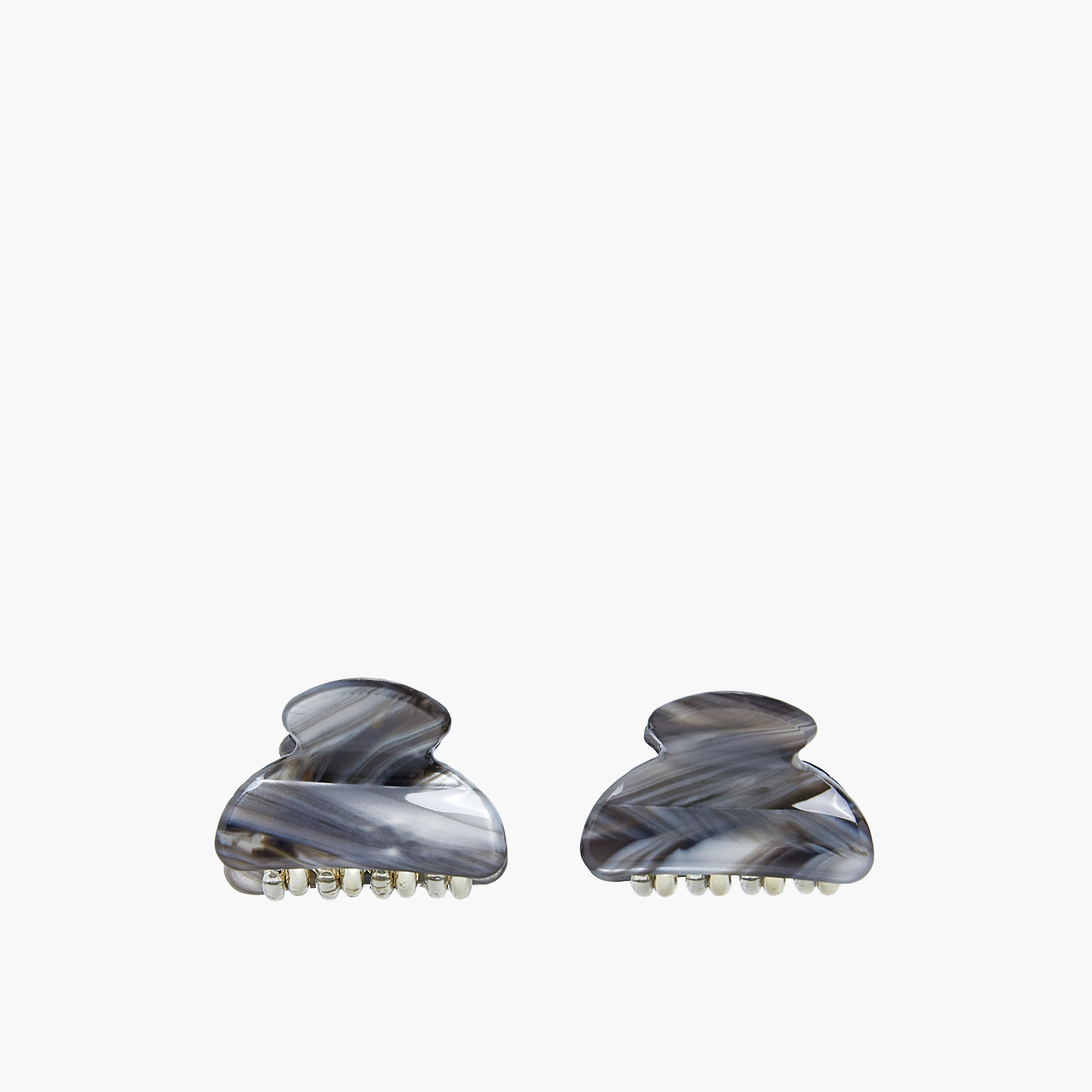 مشابك شعر بطبعات رخامية - عبوة من 6 قطع-women-hairaccessories-clamps-image-2