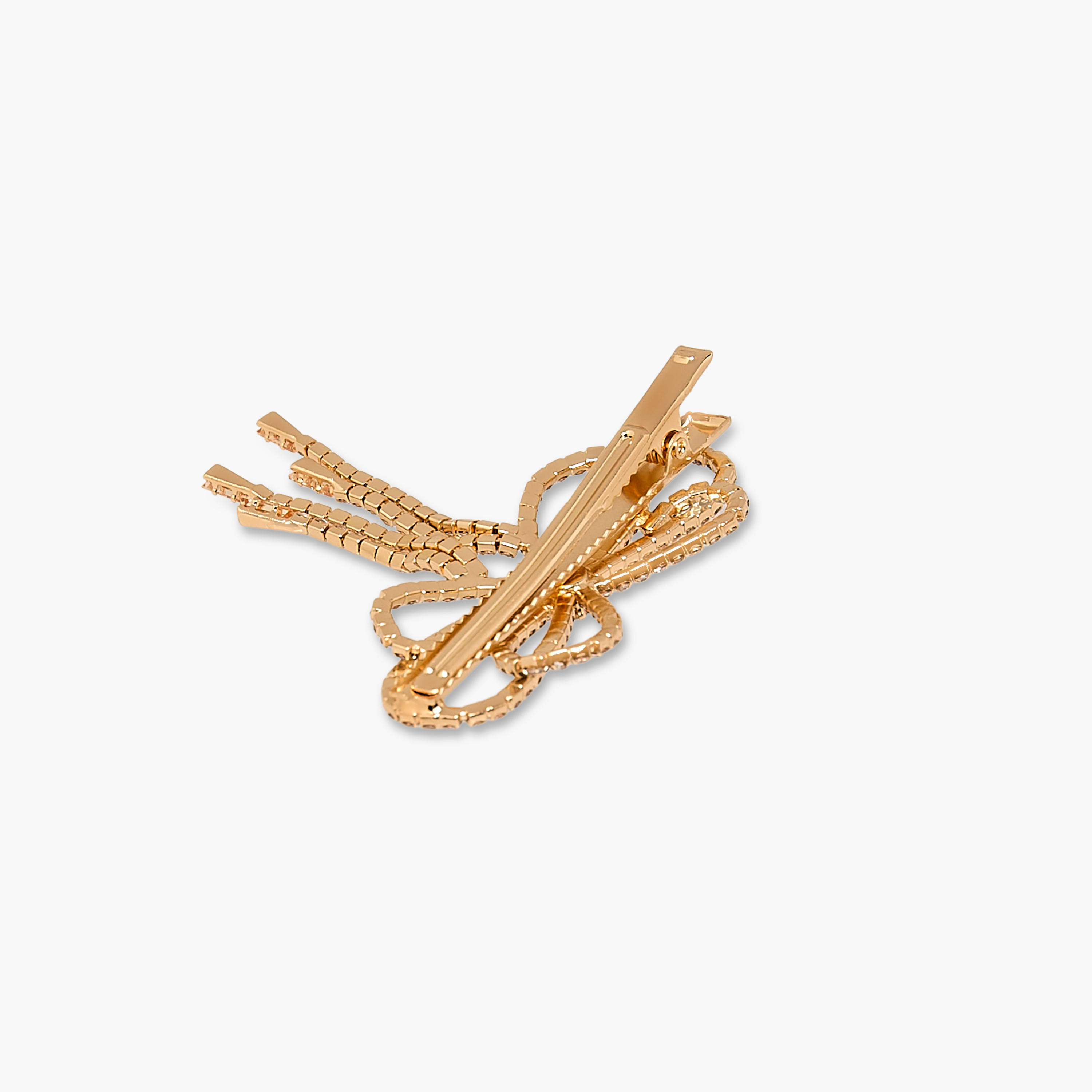 Hair Clip with Bow Accent-women-hairaccessories-clips-image-3