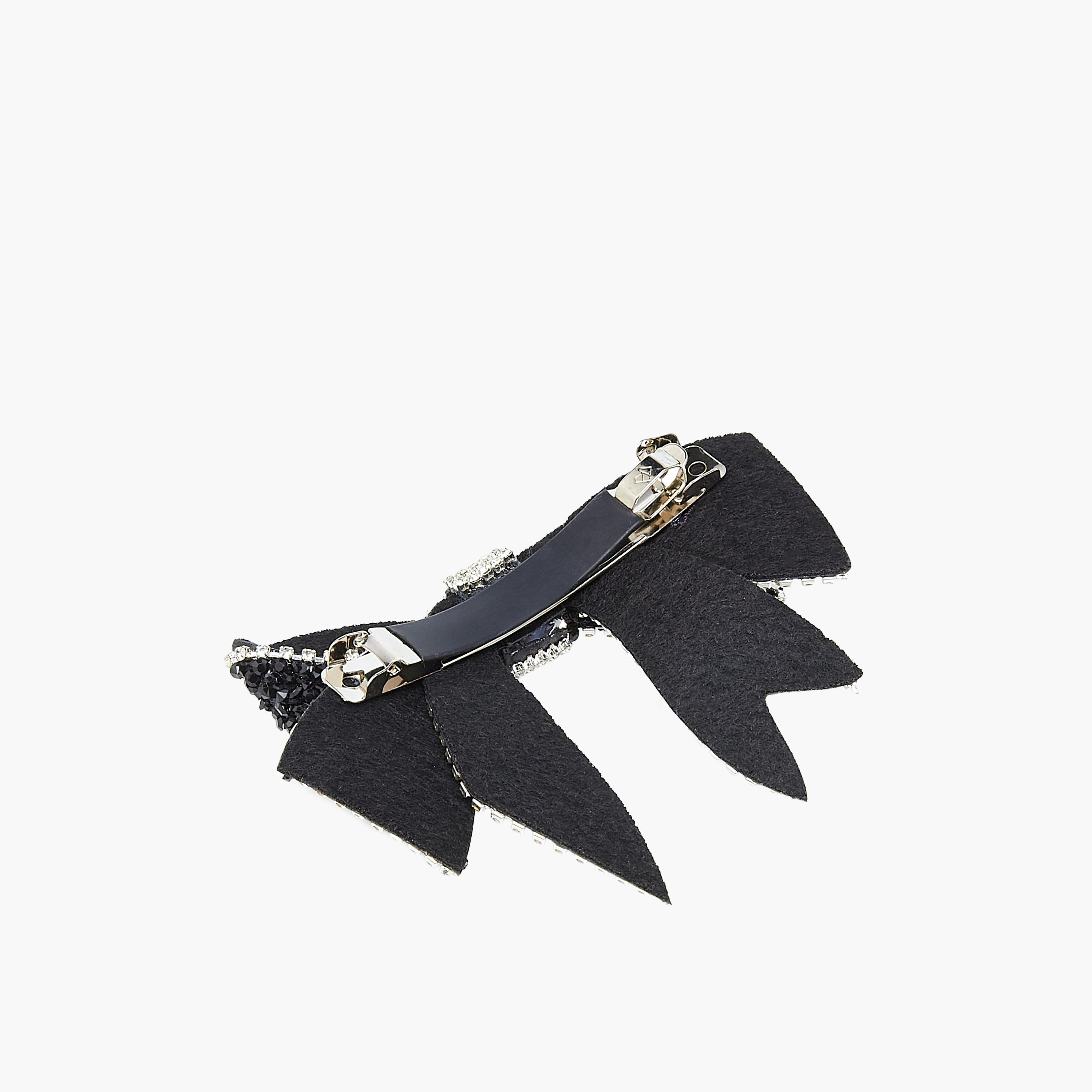 Barrette Hair Clip with Bow Accent-women-hairaccessories-clips-image-3