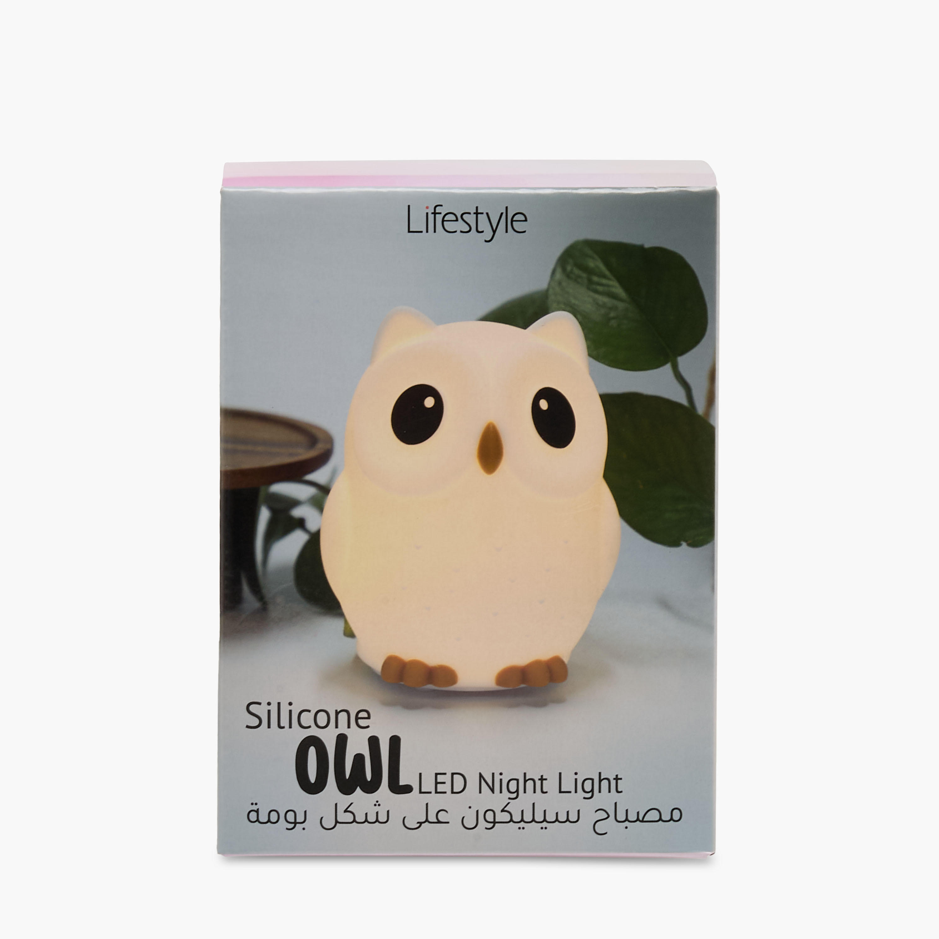 Owl Silicone LED Tap Light - 12x11x14 cms-baby-nursery-roomdecor-image-7