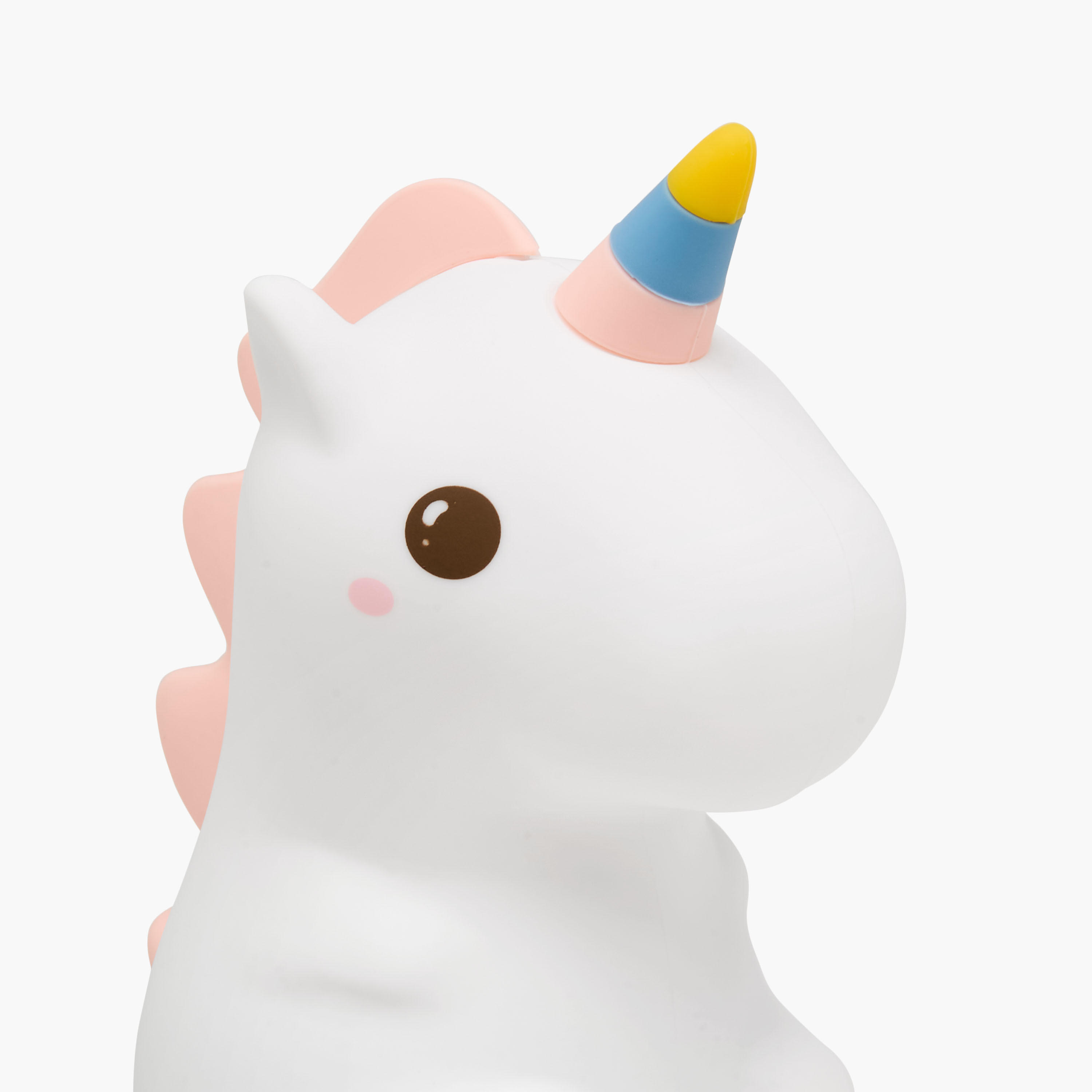 Unicorn Silicone LED Tap Light - 13x9x15 cms-baby-nursery-roomdecor-image-4