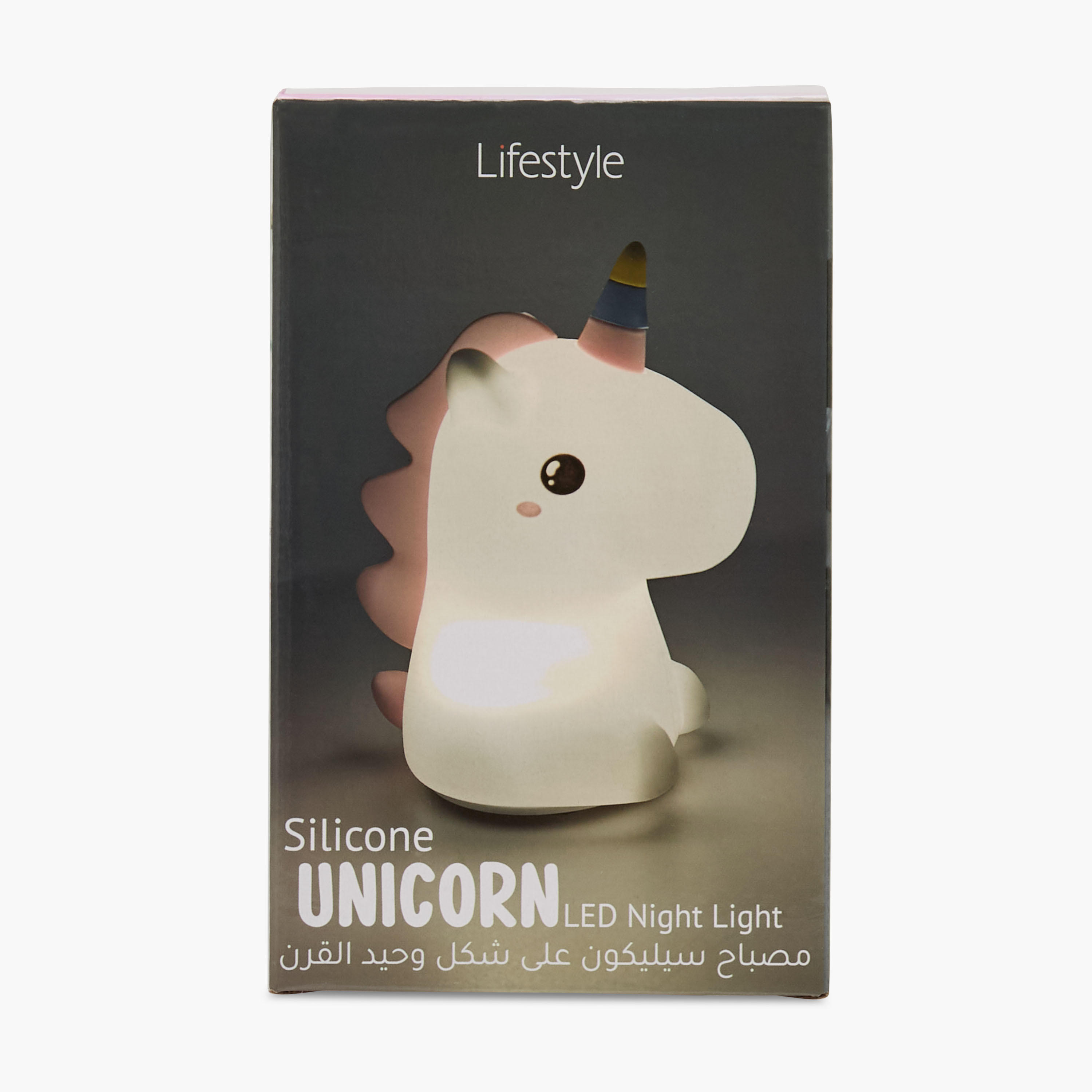 Unicorn Silicone LED Tap Light - 13x9x15 cms-baby-nursery-roomdecor-image-7
