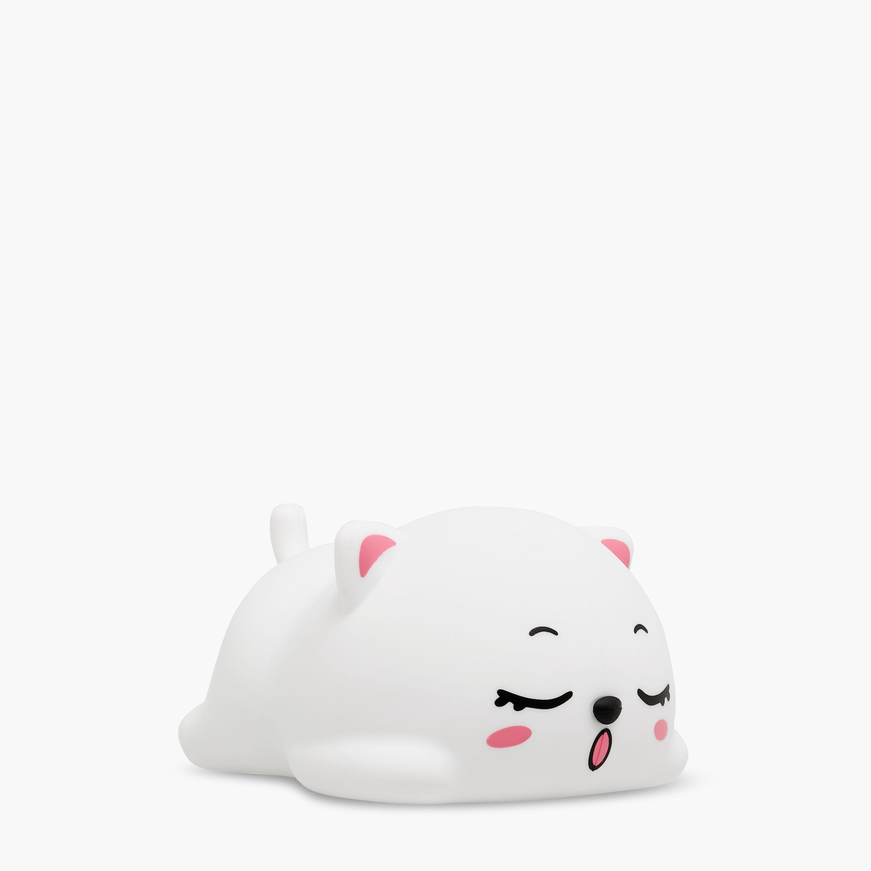 Cat Silicone LED Tap Light - 12x11x14 cms-baby-nursery-roomdecor-image-3