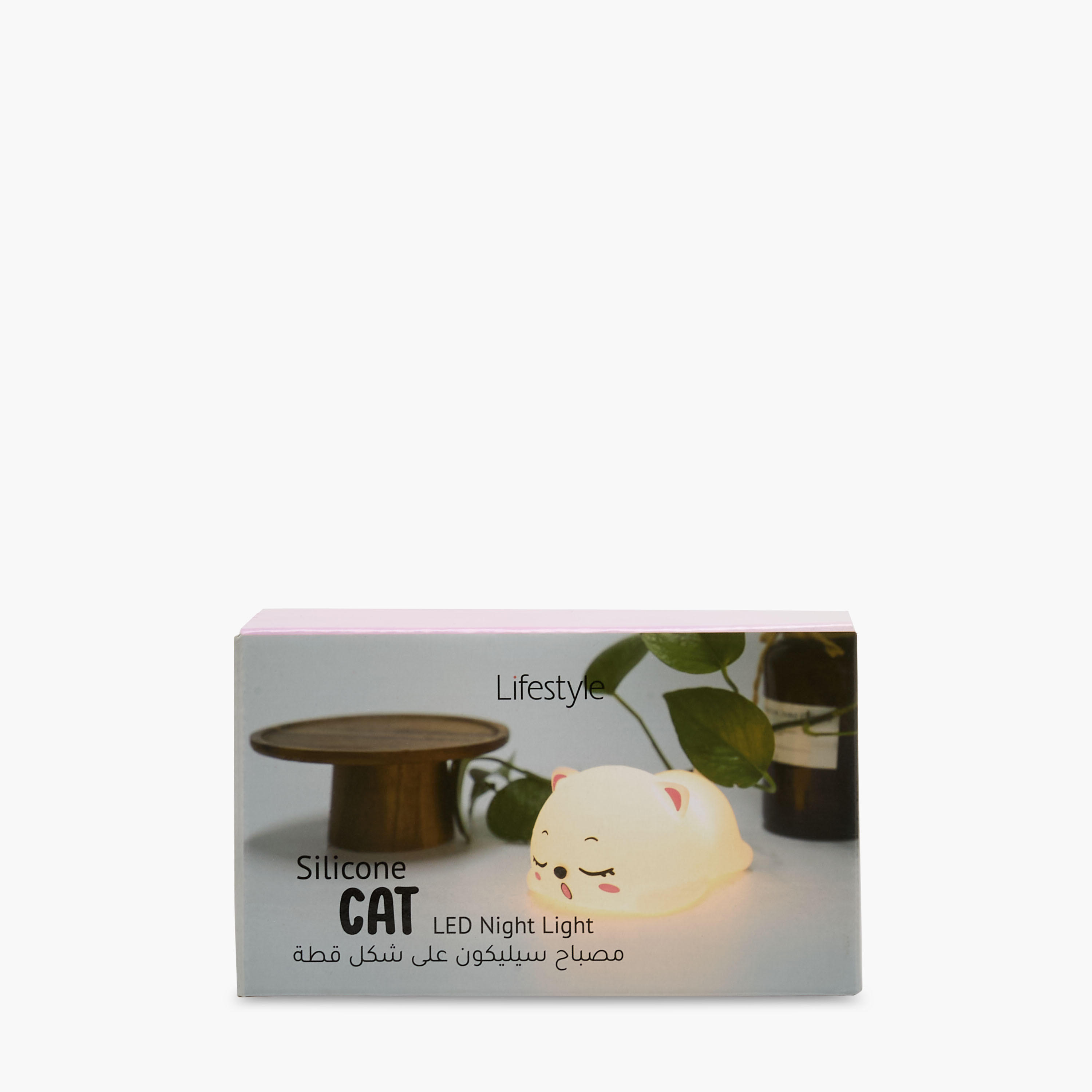 Cat Silicone LED Tap Light - 12x11x14 cms-baby-nursery-roomdecor-image-7