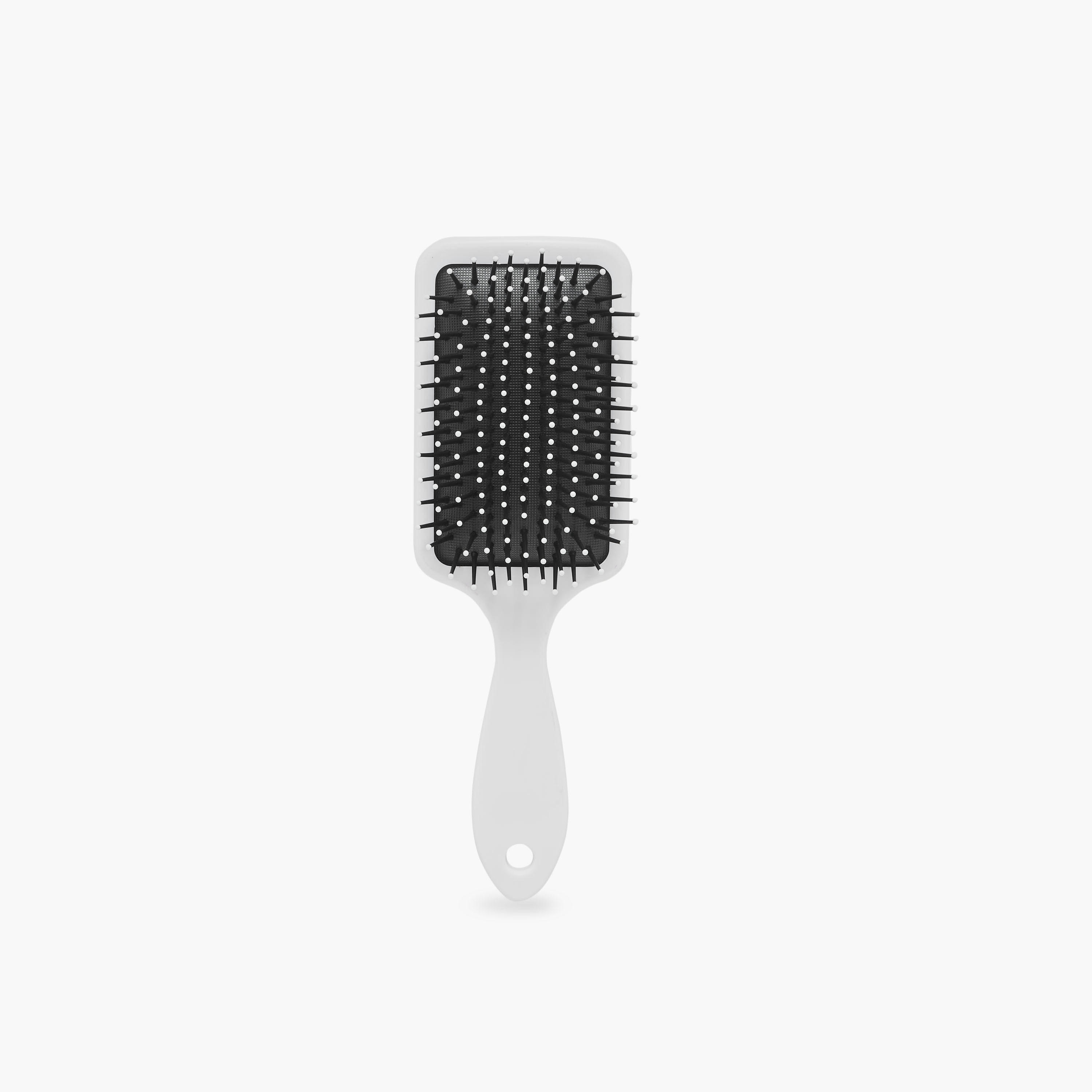 Paddle Hair Brush with Marble Print-women-hairaccessories-brushesandcombs-image-2