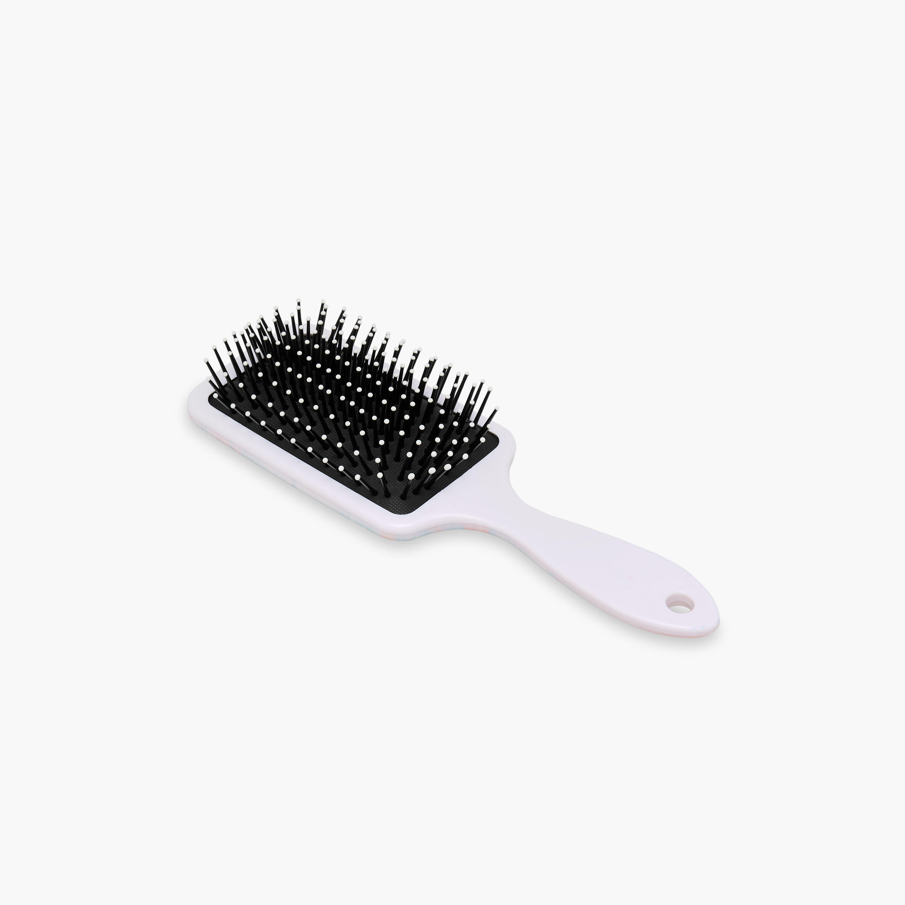Paddle Hair Brush with Marble Print-women-hairaccessories-brushesandcombs-image-2