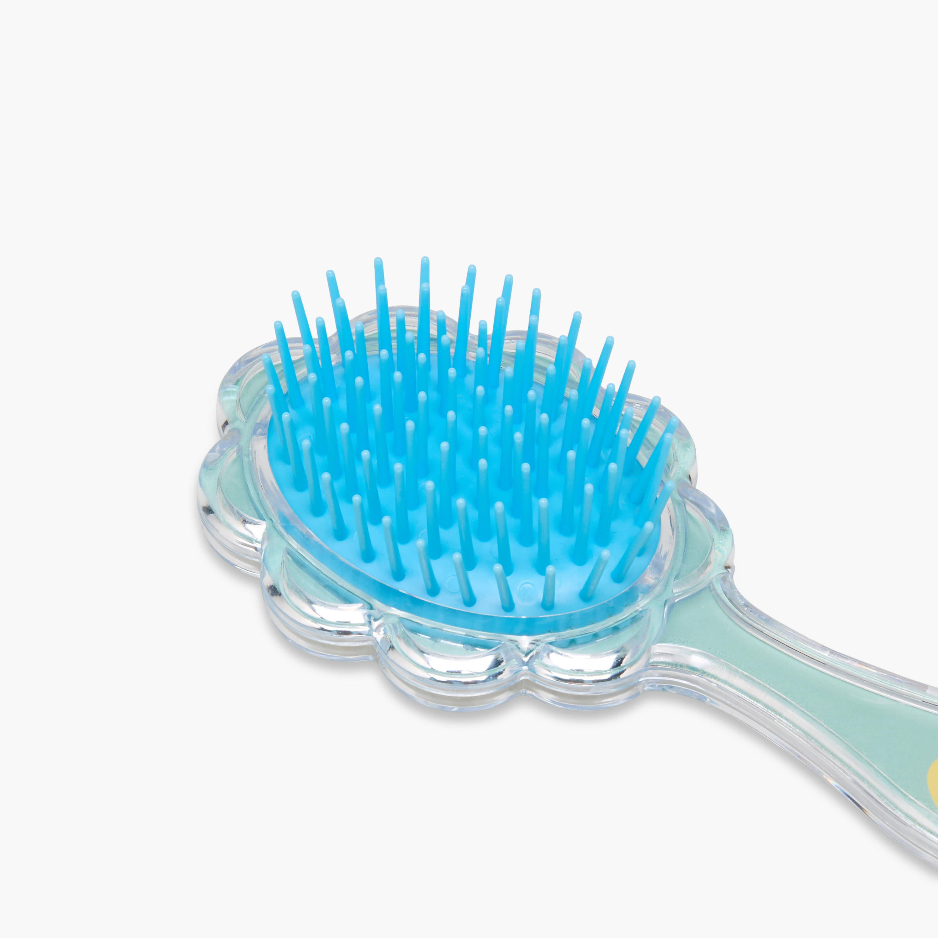 Hairbrush with Glitter and Flower Print-women-hairaccessories-brushesandcombs-image-3