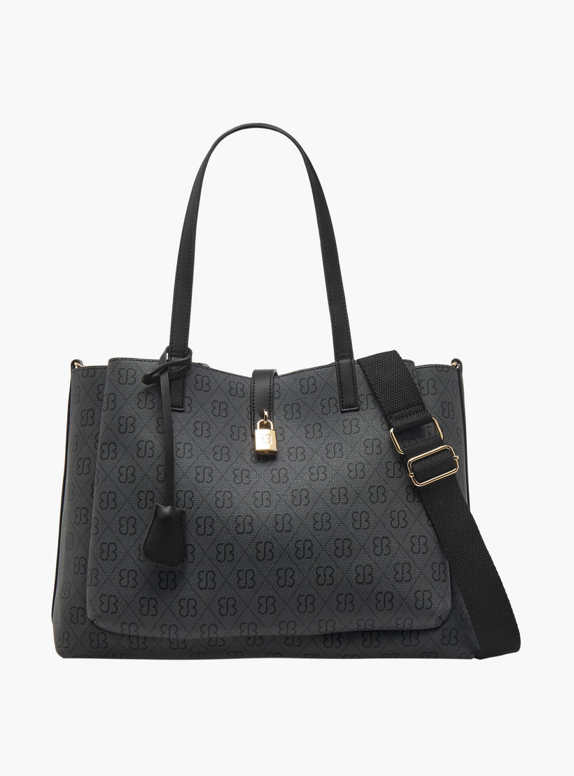شنطة توتي بسحاب إغلاق وطبعات من بيسي لندن-women-bagsandwallets-handbags-image-1