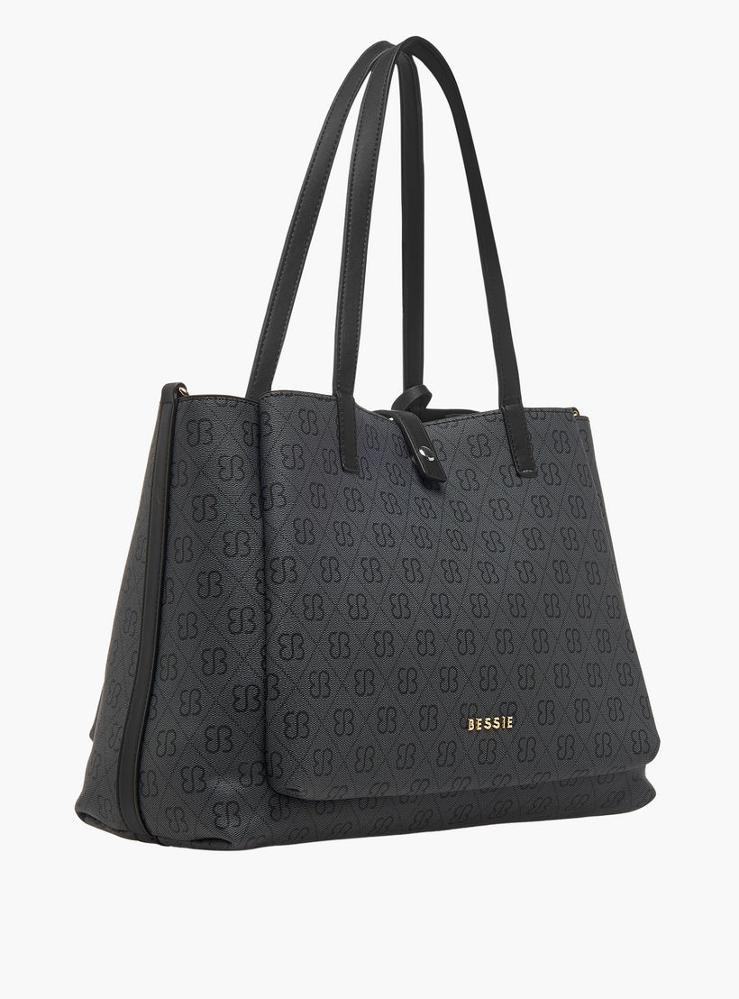 شنطة توتي بسحاب إغلاق وطبعات من بيسي لندن-women-bagsandwallets-handbags-image-4