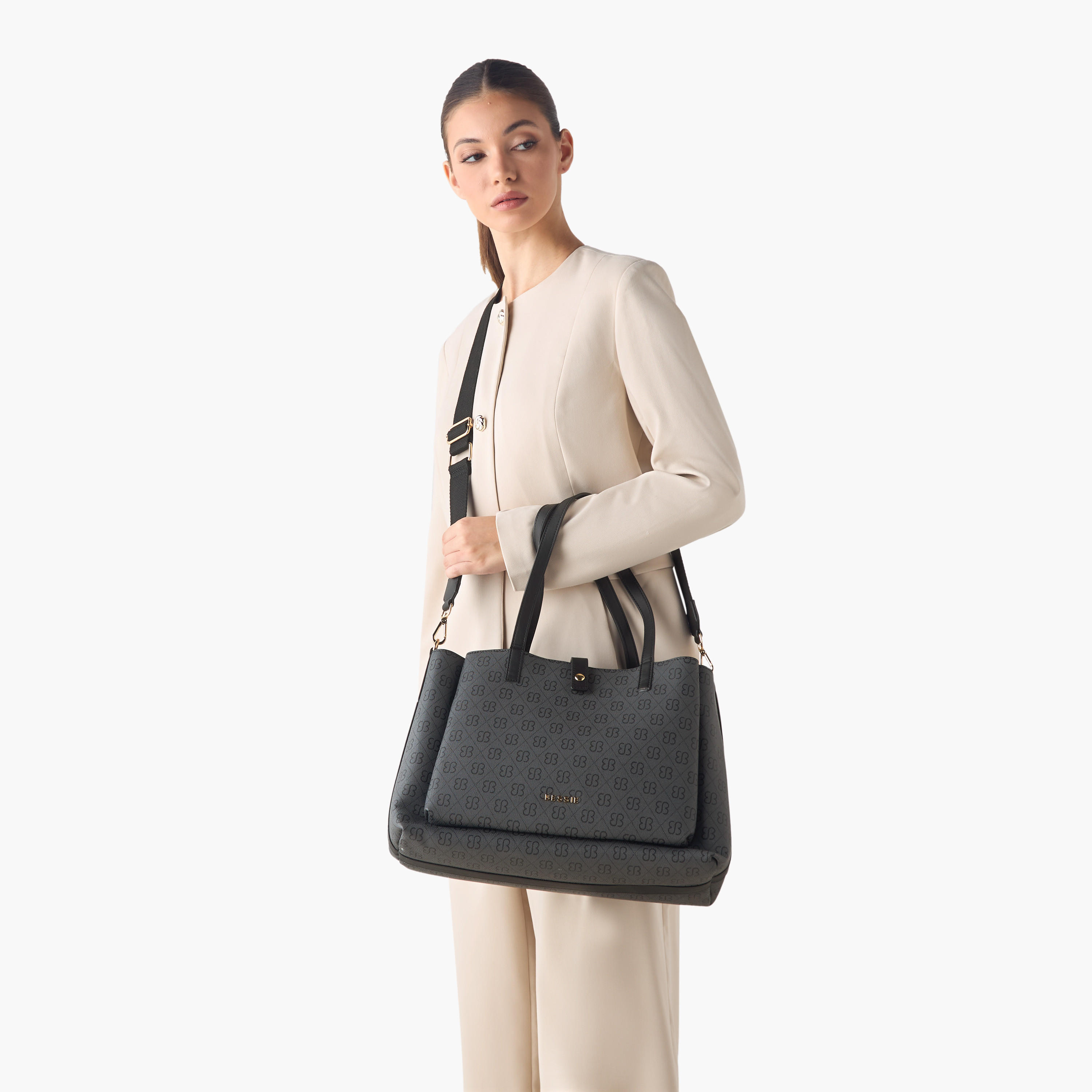 شنطة توتي بسحاب إغلاق وطبعات من بيسي لندن-women-bagsandwallets-handbags-image-8