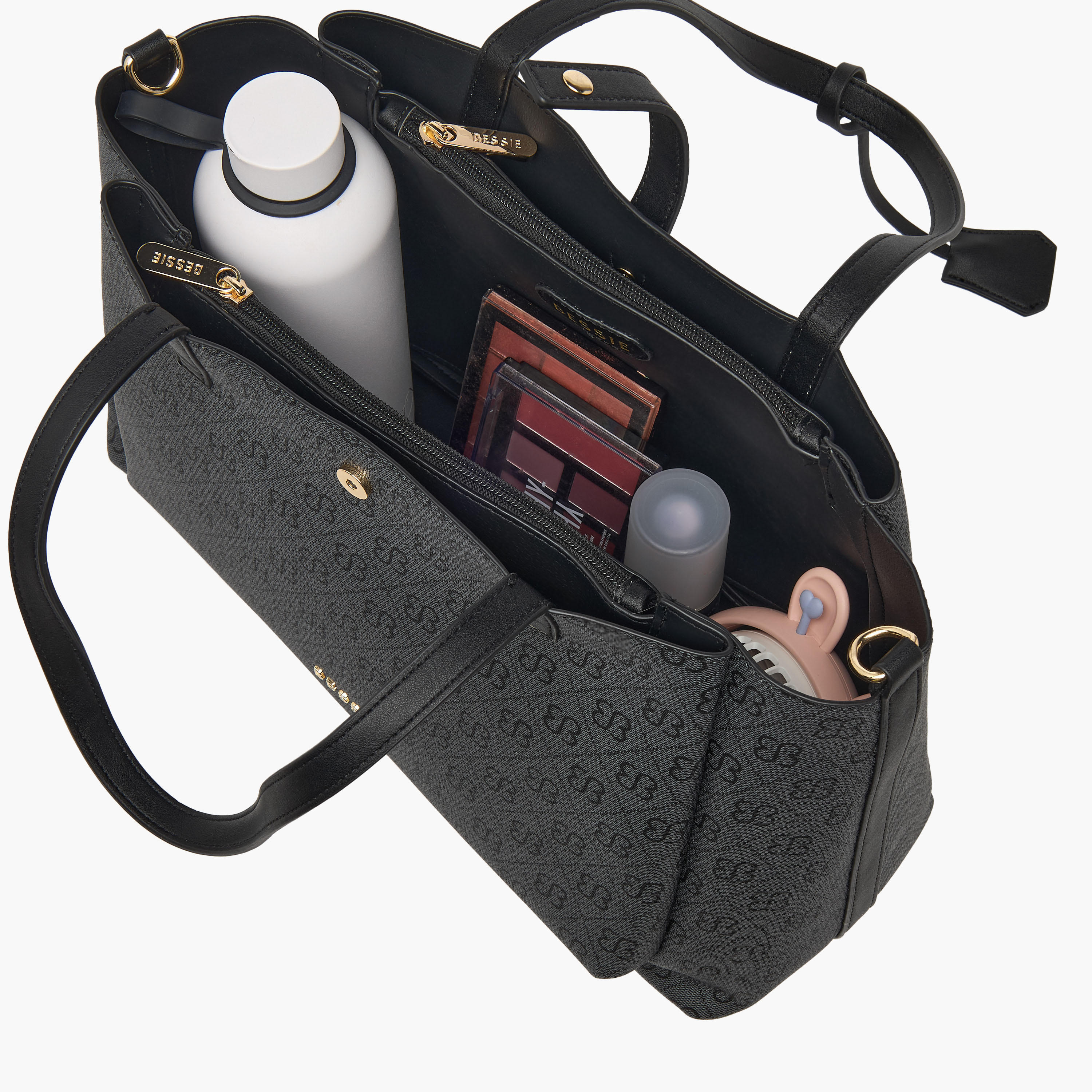 شنطة توتي بسحاب إغلاق وطبعات من بيسي لندن-women-bagsandwallets-handbags-image-9