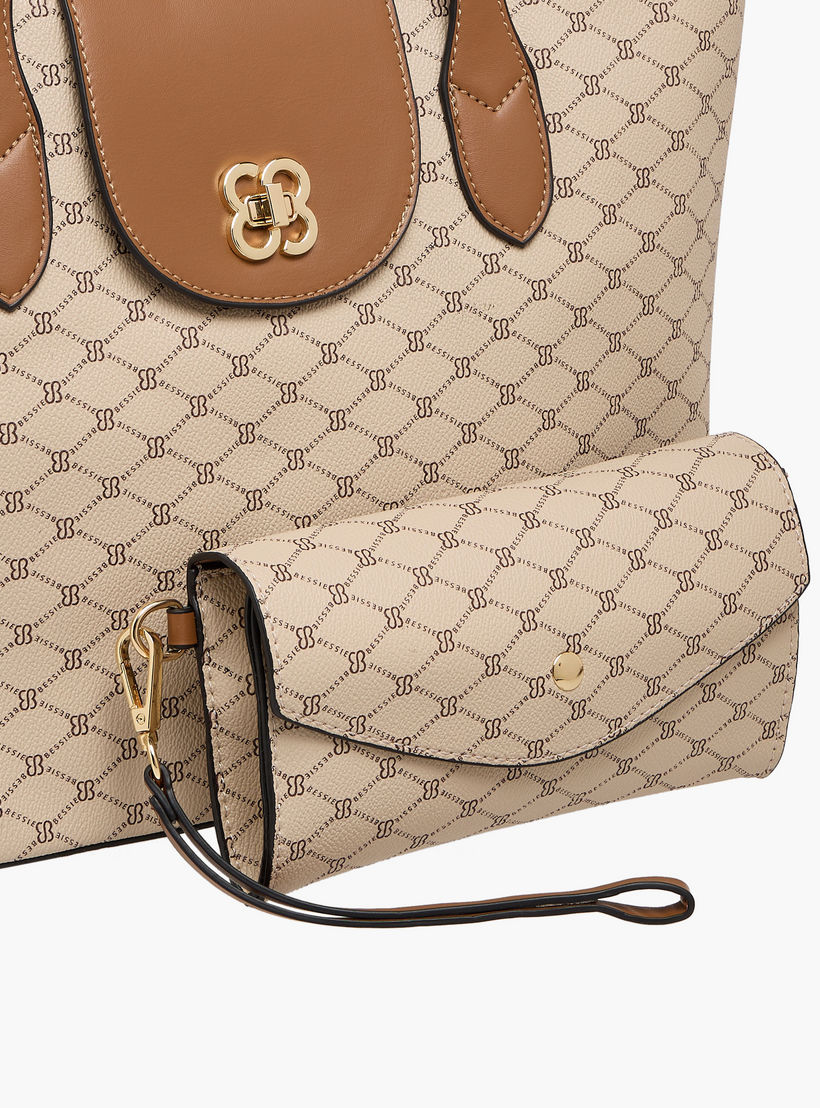 شنطة توتي بطبعات ومحفظة من بيسي لندن-women-bagsandwallets-handbags-image-6
