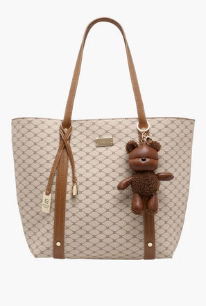 شنطة توتي بطبعات ودلاية دب من بيسي لندن-women-bagsandwallets-handbags-image-1
