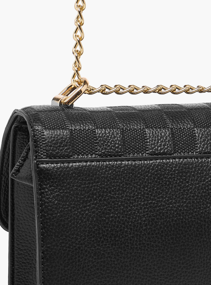 شنطة كروس بودي مربعات منقوشة بحزام سلسة من بيسي لندن-women-bagsandwallets-handbags-image-6