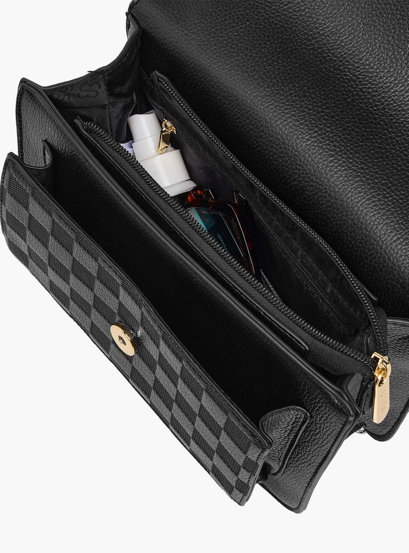 شنطة كروس بودي مربعات منقوشة بحزام سلسة من بيسي لندن-women-bagsandwallets-handbags-image-9