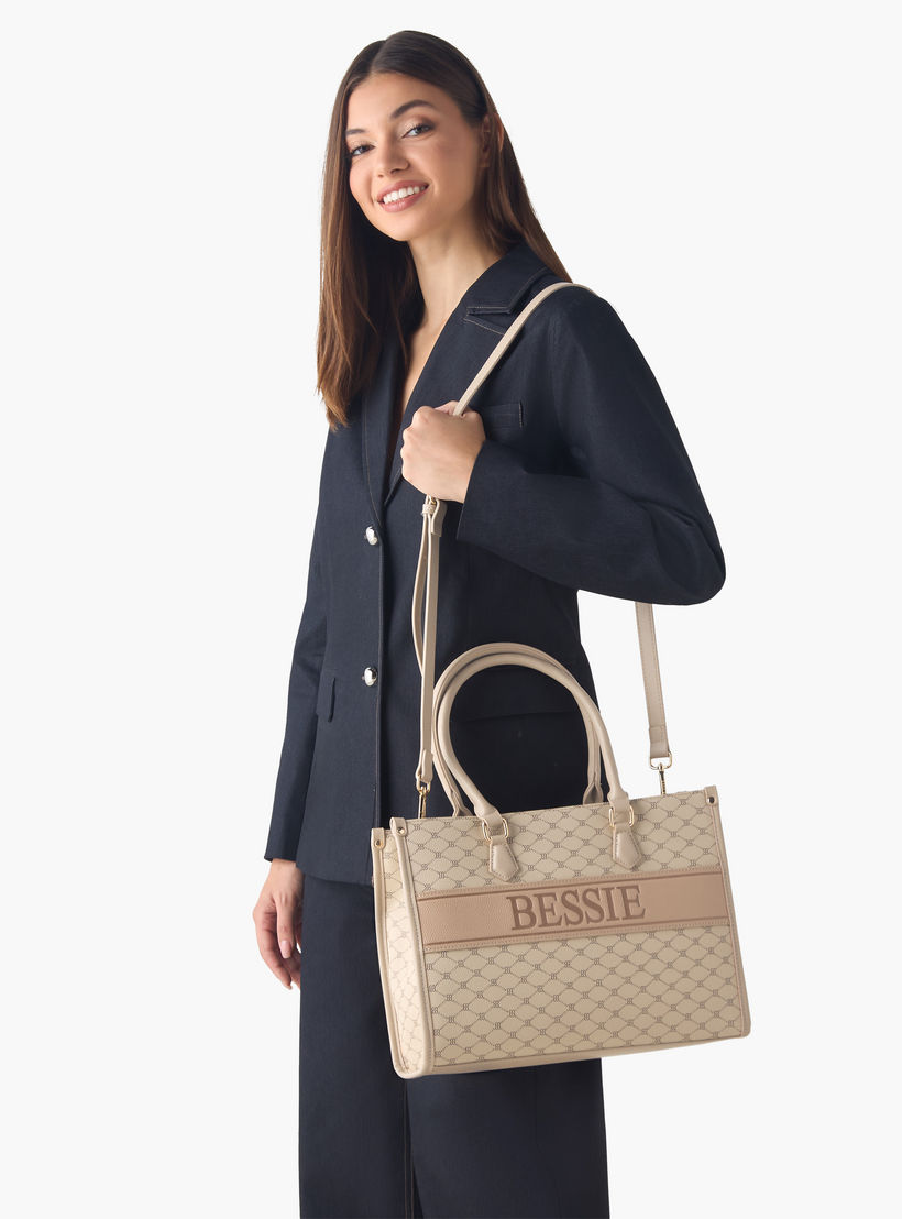 شنطة توتي بمقبض مزدوج وطبعات من بيسي لندن-women-bagsandwallets-handbags-image-2