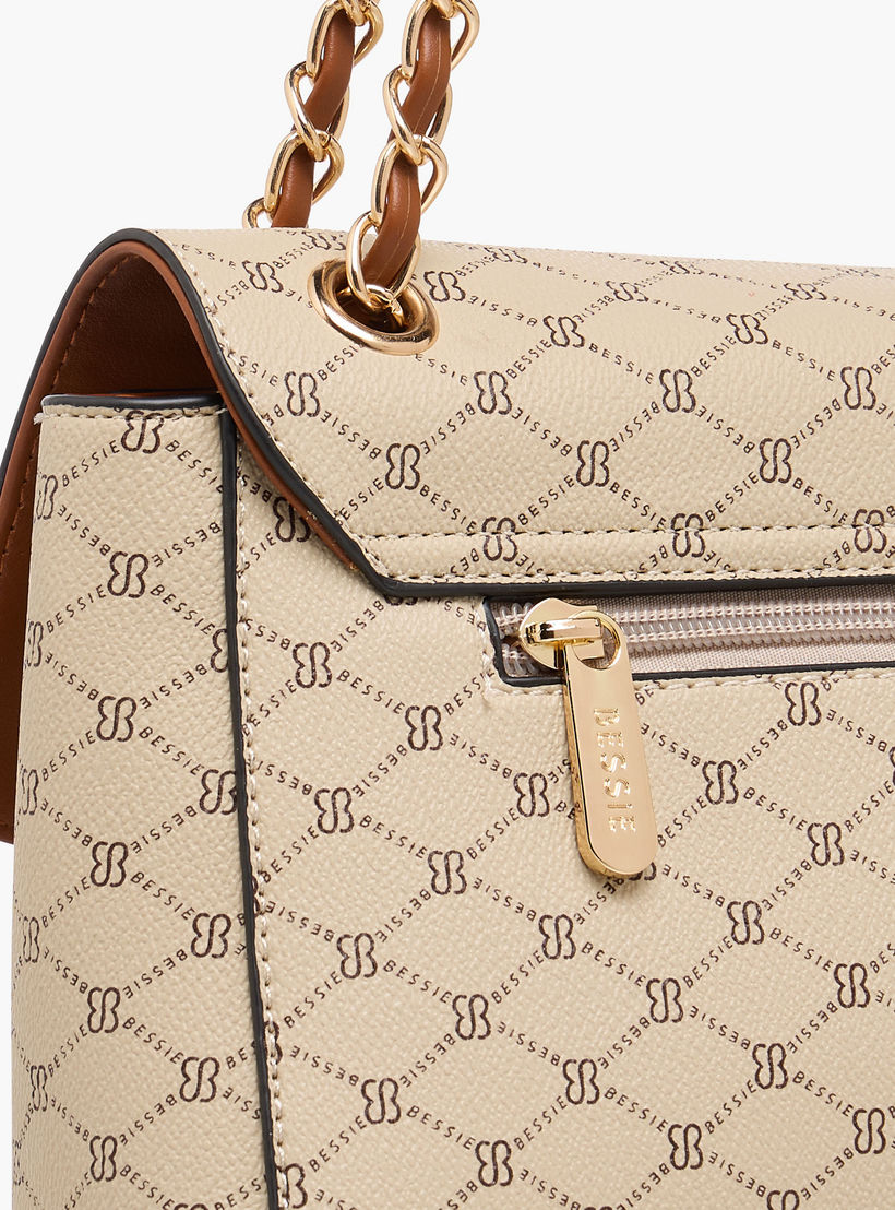 شنطة ساتشيل بقفل إغلاق وطبعات من بيسي لندن-women-bagsandwallets-handbags-image-6