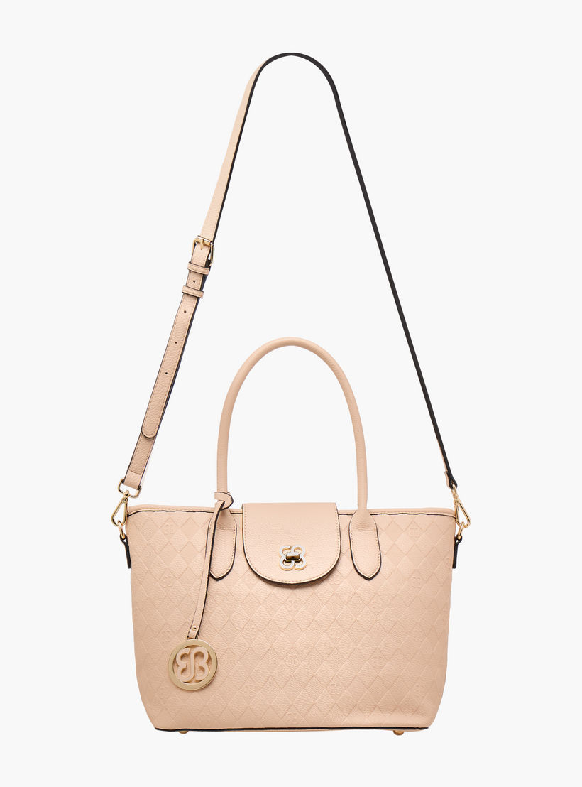 شنطة توتي بارزة الملمس بحزام قابل للفصل من بيسي لندن-women-bagsandwallets-handbags-image-3