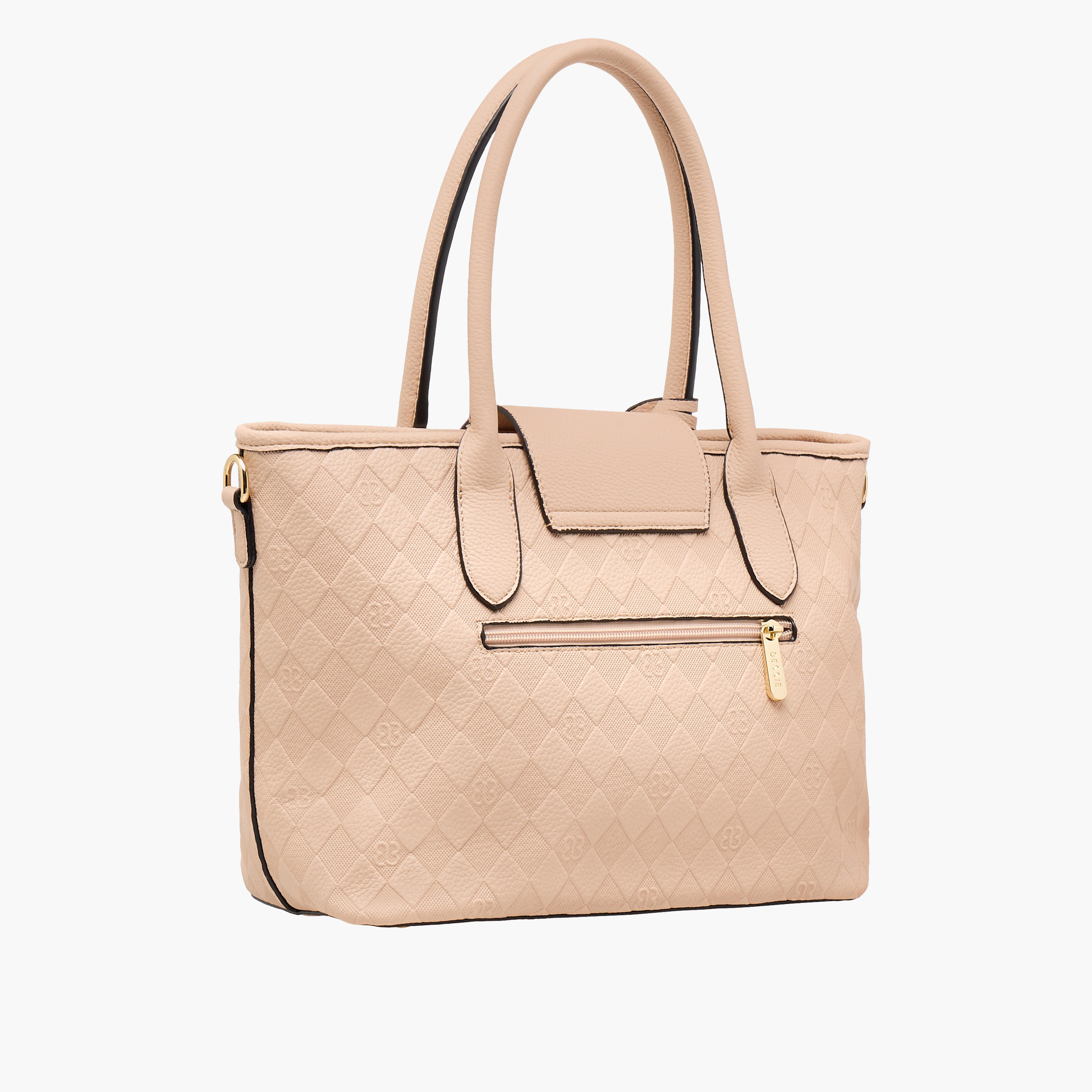 شنطة توتي بارزة الملمس بحزام قابل للفصل من بيسي لندن-women-bagsandwallets-handbags-image-4