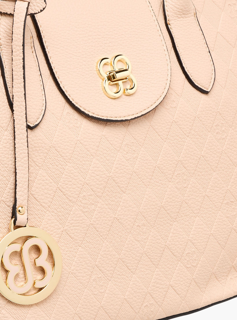 شنطة توتي بارزة الملمس بحزام قابل للفصل من بيسي لندن-women-bagsandwallets-handbags-image-5