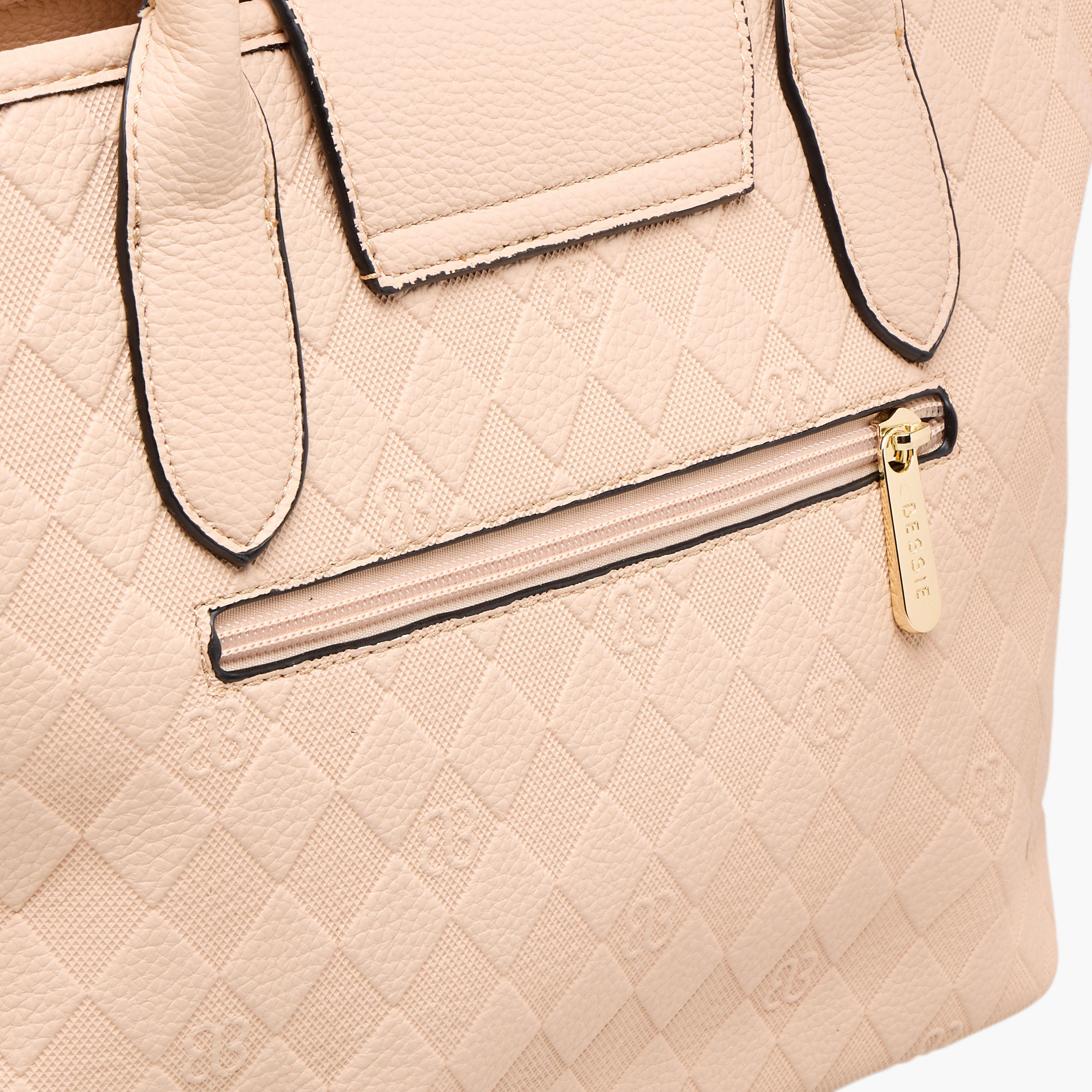 شنطة توتي بارزة الملمس بحزام قابل للفصل من بيسي لندن-women-bagsandwallets-handbags-image-6