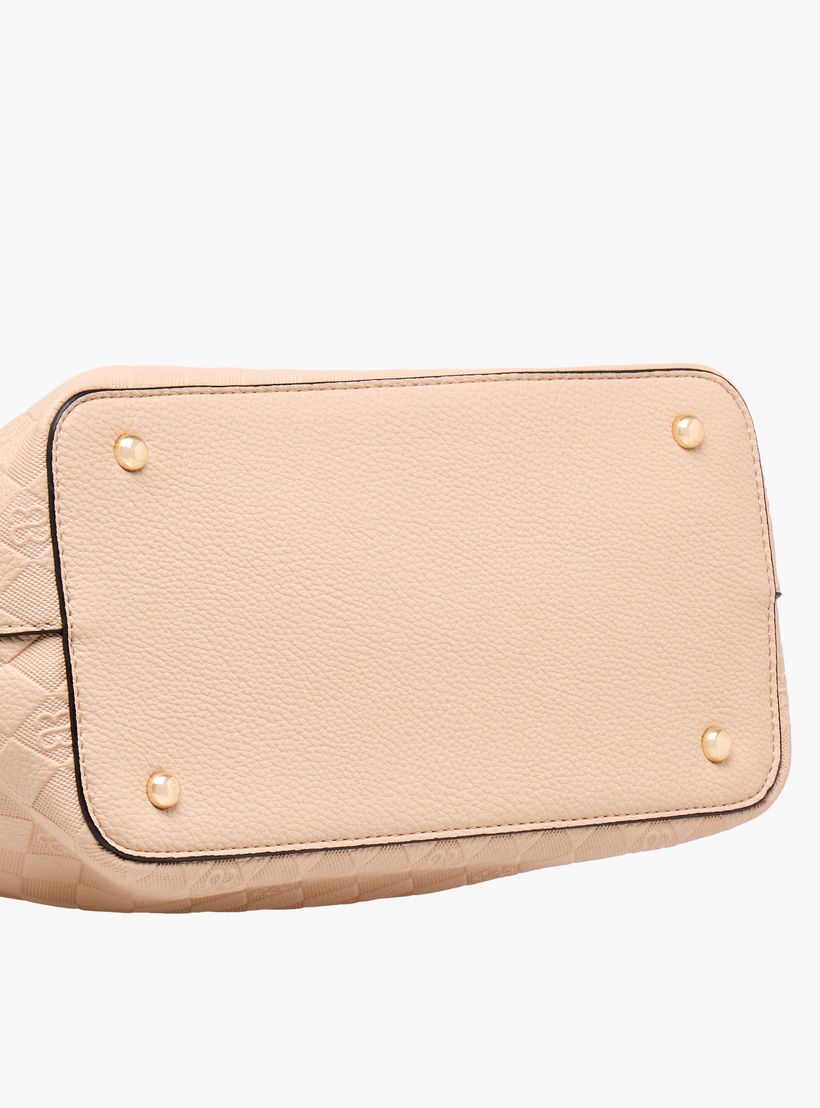 شنطة توتي بارزة الملمس بحزام قابل للفصل من بيسي لندن-women-bagsandwallets-handbags-image-7
