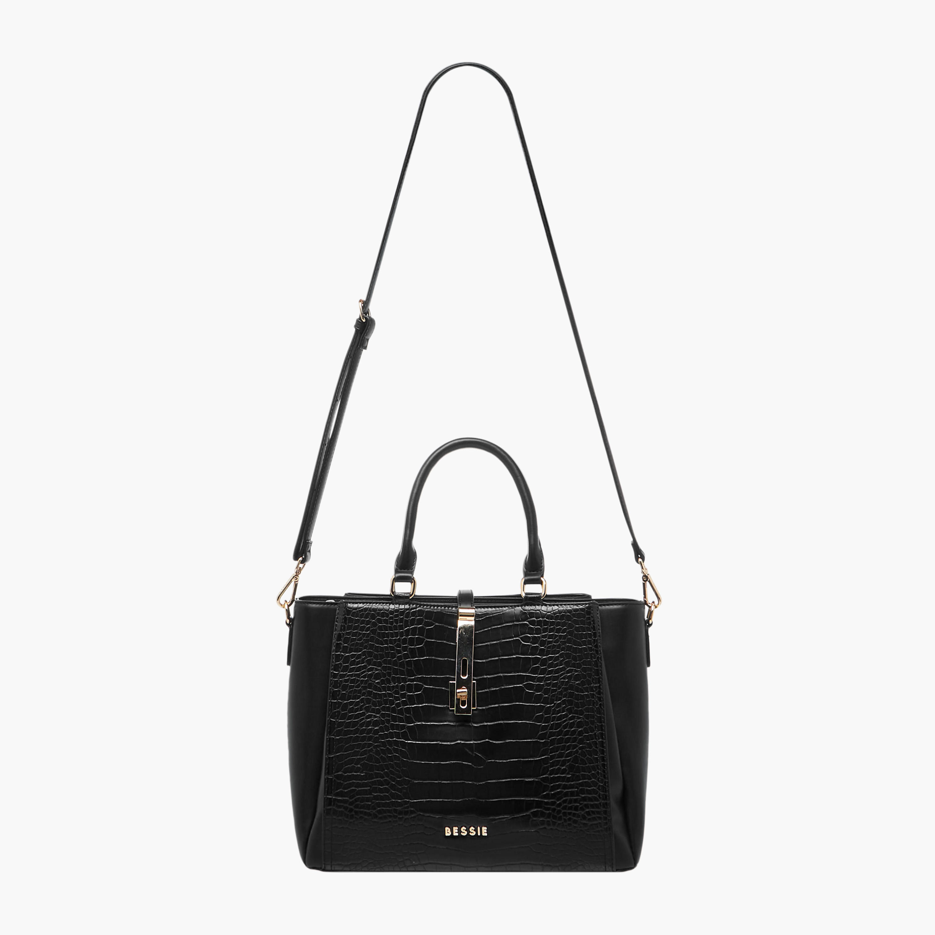 شنطة توتي بارزة الملمس بقفل دوار بيسي لندن-women-bagsandwallets-handbags-image-3