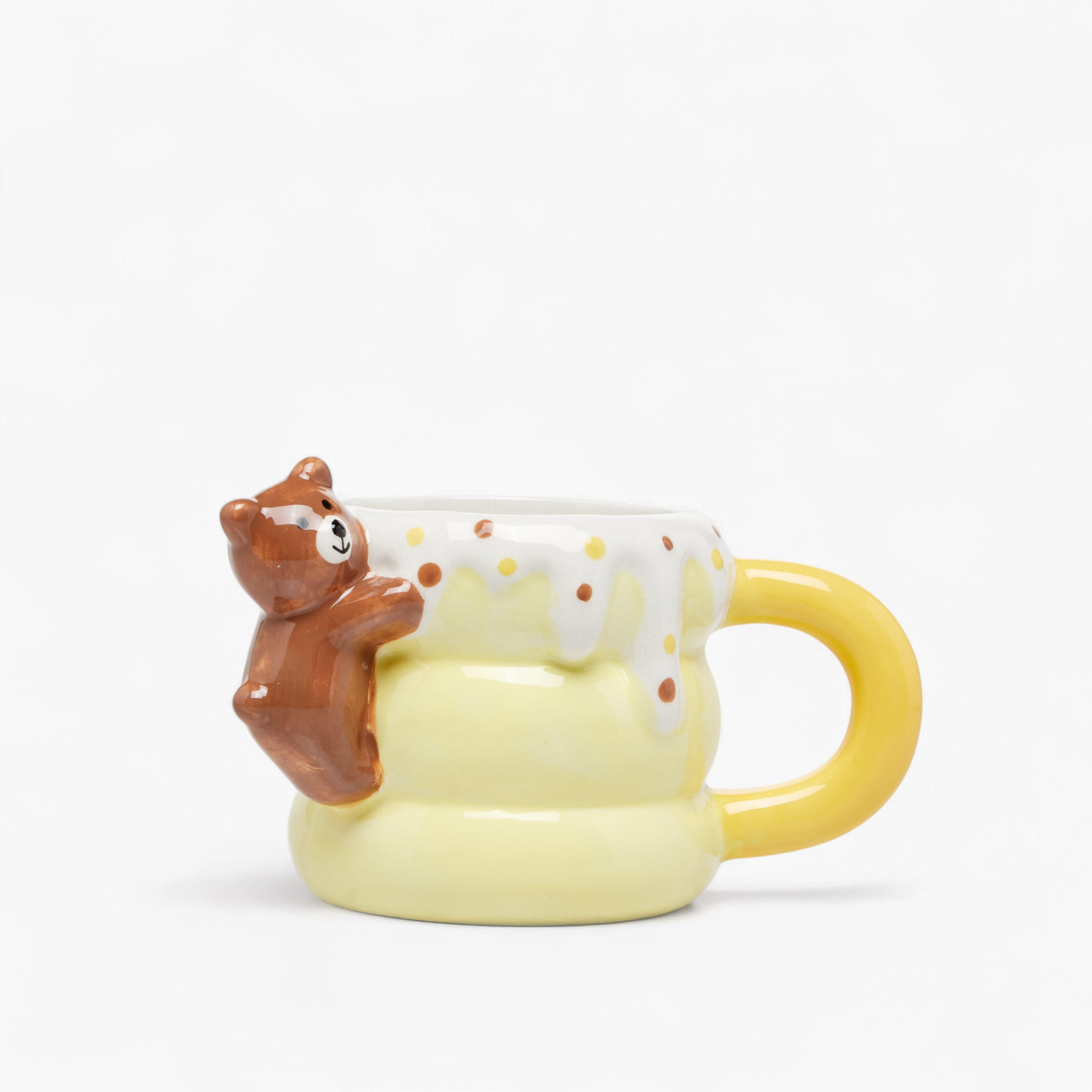 Bear Dolomite Mug with Handle - 370 ml-household-dining-teaandcoffee-mugsandcups-image-1