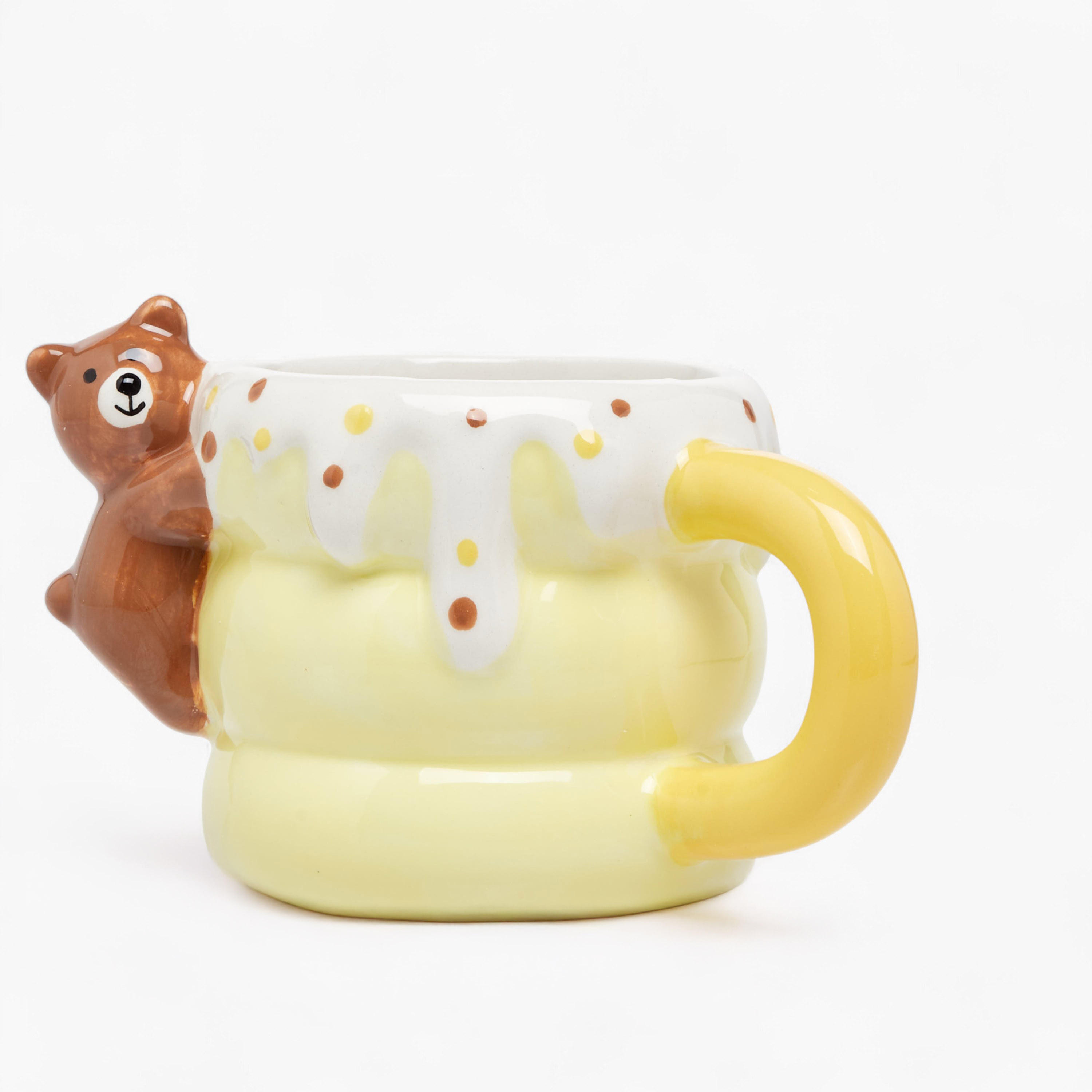 Bear Dolomite Mug with Handle - 370 ml-household-dining-teaandcoffee-mugsandcups-image-2