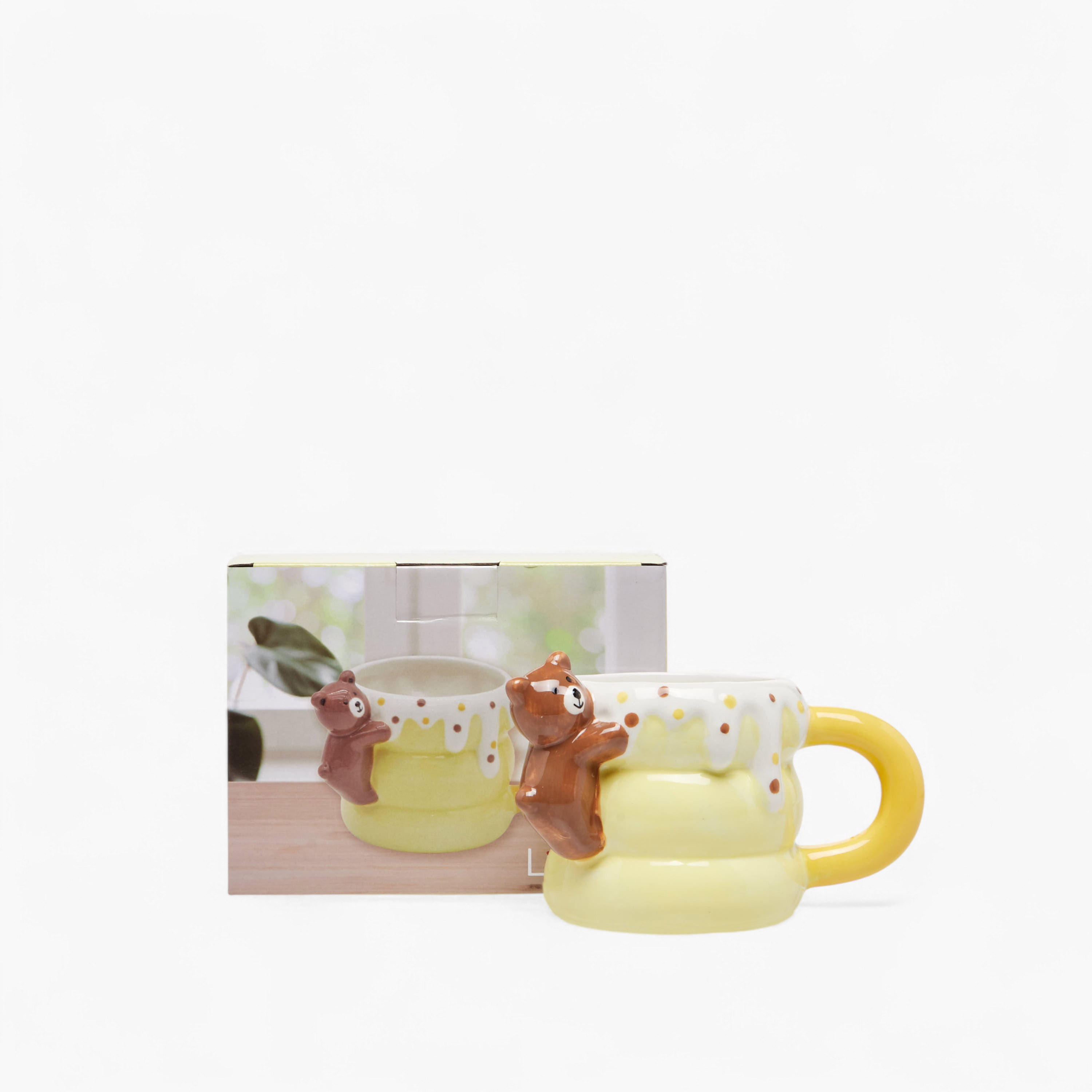 Bear Dolomite Mug with Handle - 370 ml-household-dining-teaandcoffee-mugsandcups-image-4