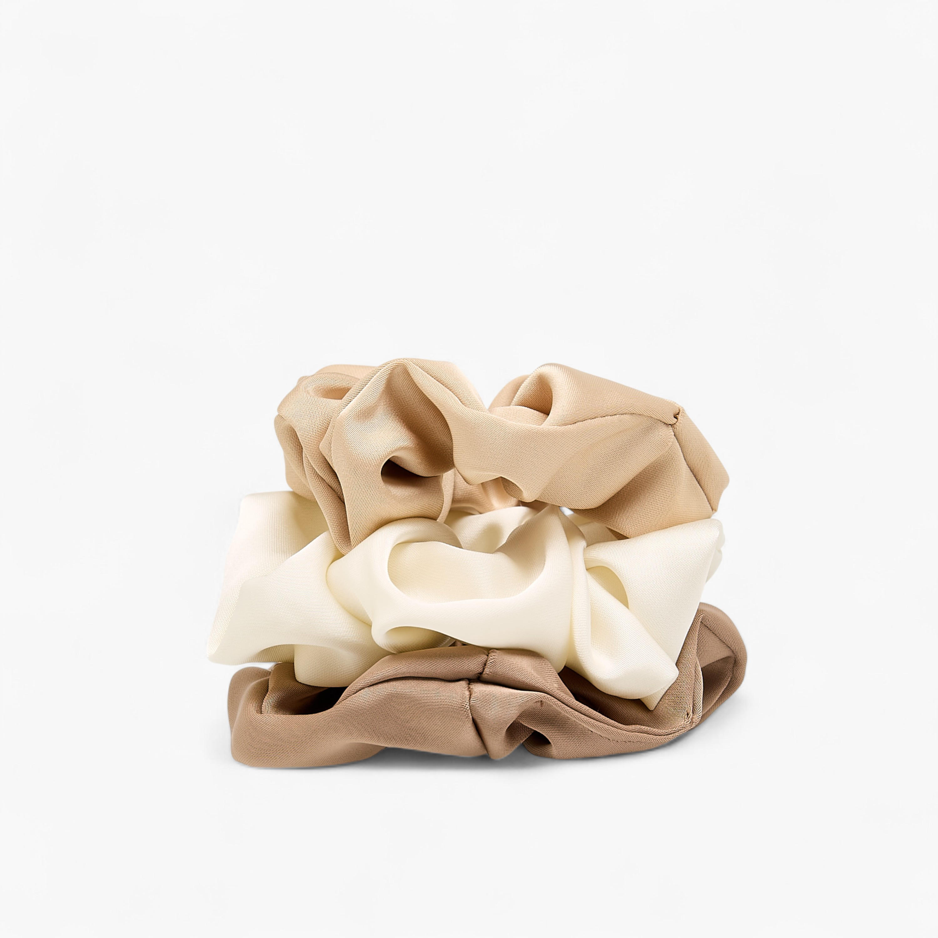 ربطات شعر سكرانشي - عبوة 3 قطع-women-hairaccessories-scrunchies-image-2