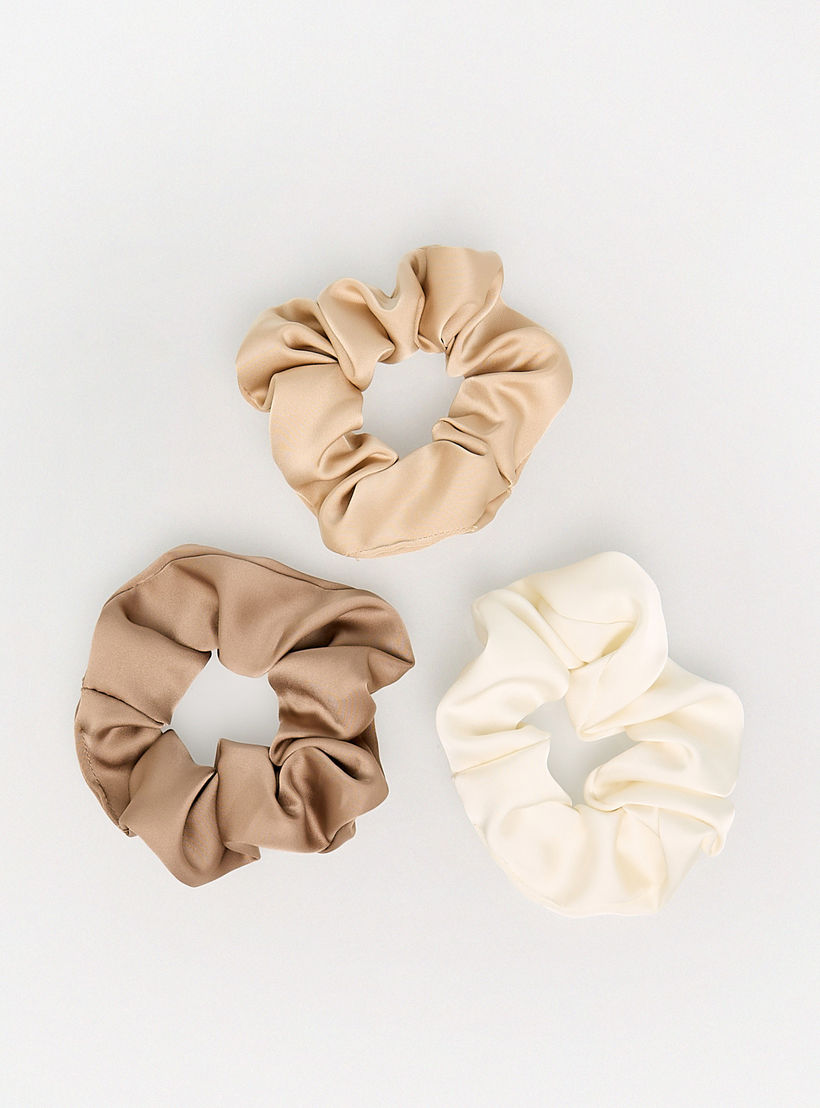 ربطات شعر سكرانشي - عبوة 3 قطع-women-hairaccessories-scrunchies-image-4