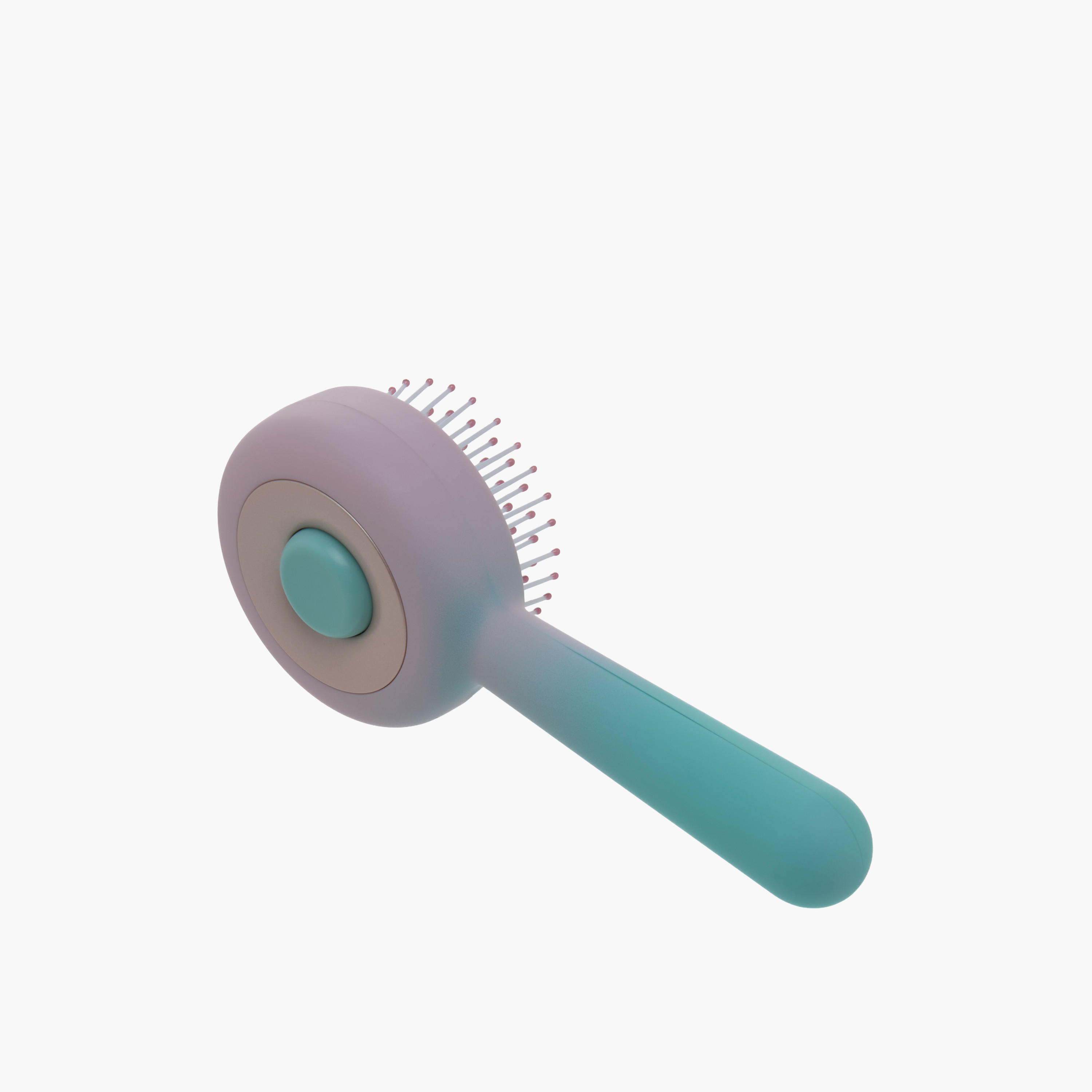 Ombre Self-Cleaning Hairbrush-beautyandpersonalcare-hair-stylingtools-hairbrushesandcombs-image-2