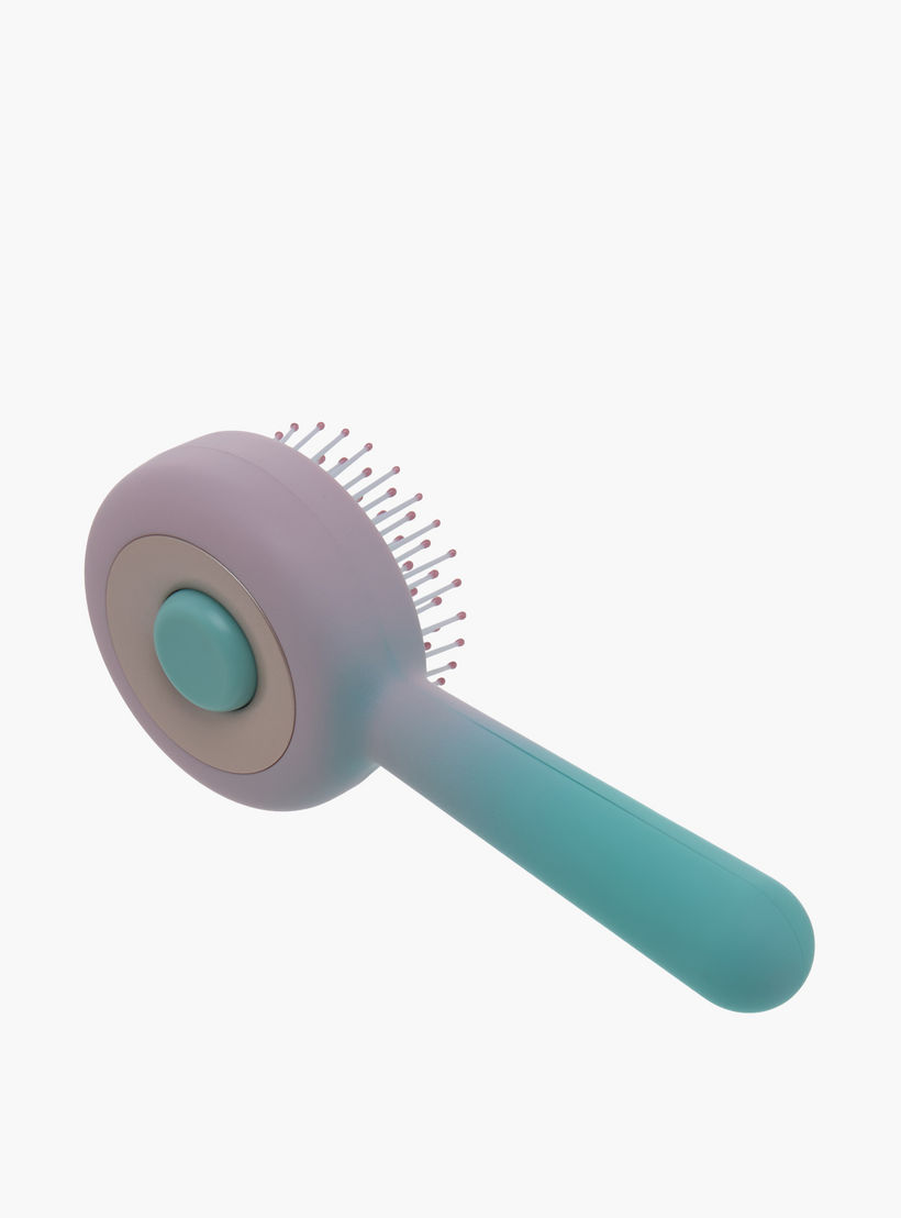 Ombre Self-Cleaning Hairbrush-beautyandpersonalcare-hair-stylingtools-hairbrushesandcombs-image-2