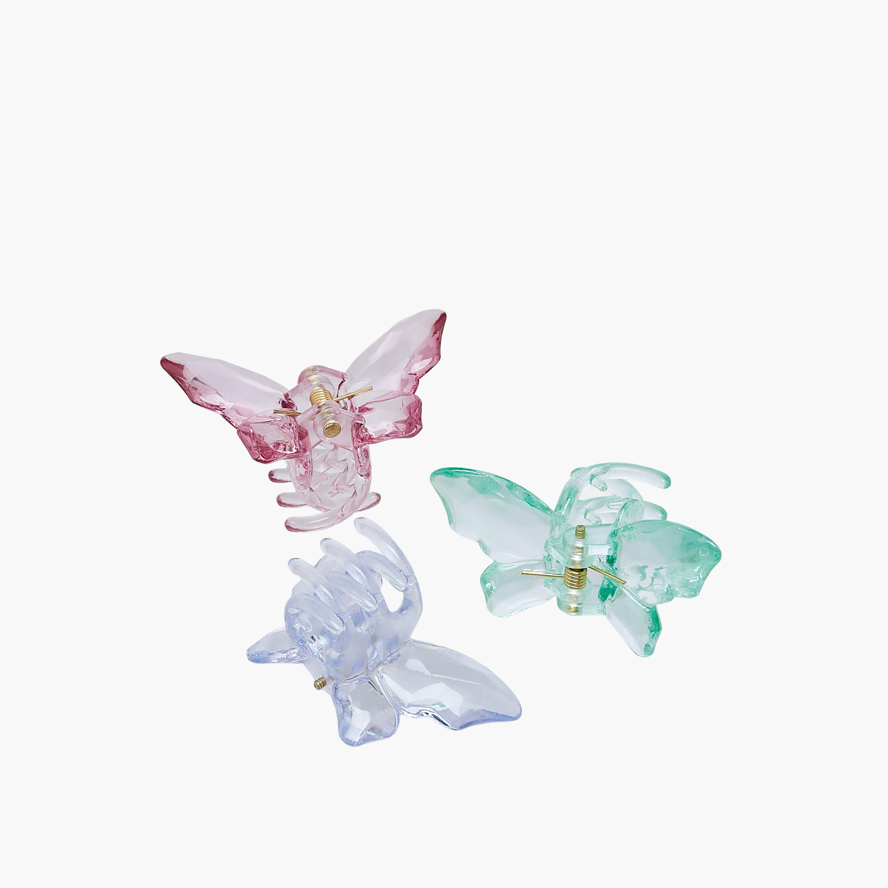 Pack of 3 Butterfly Hair Clamps-women-hairaccessories-clamps-image-6