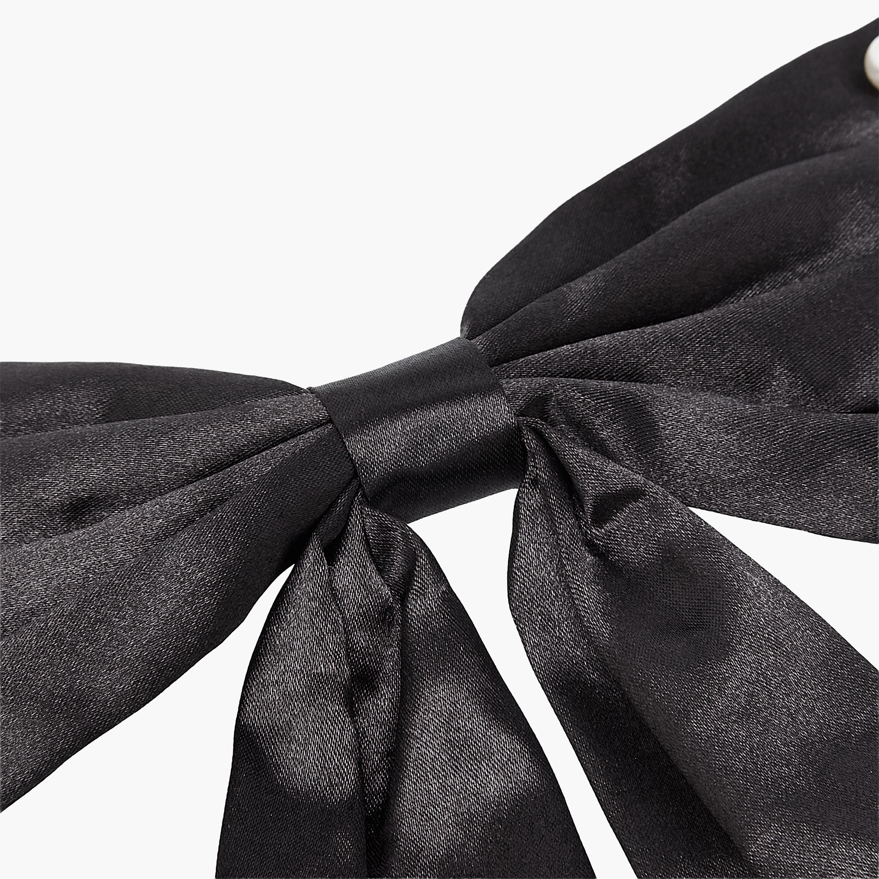 Bow Hair Clip with Pearl Embellishments-women-hairaccessories-clips-image-2
