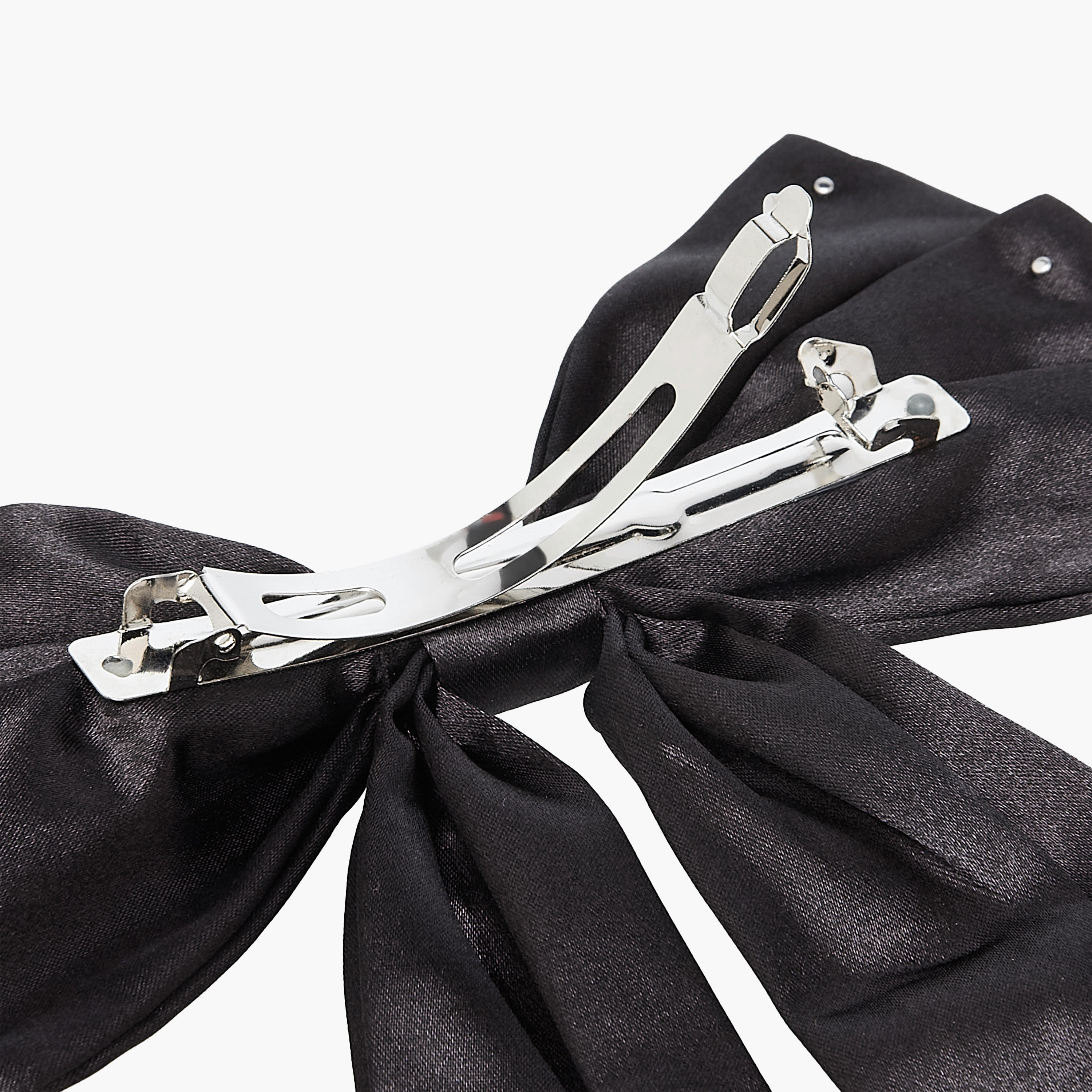 Bow Hair Clip with Pearl Embellishments-women-hairaccessories-clips-image-4