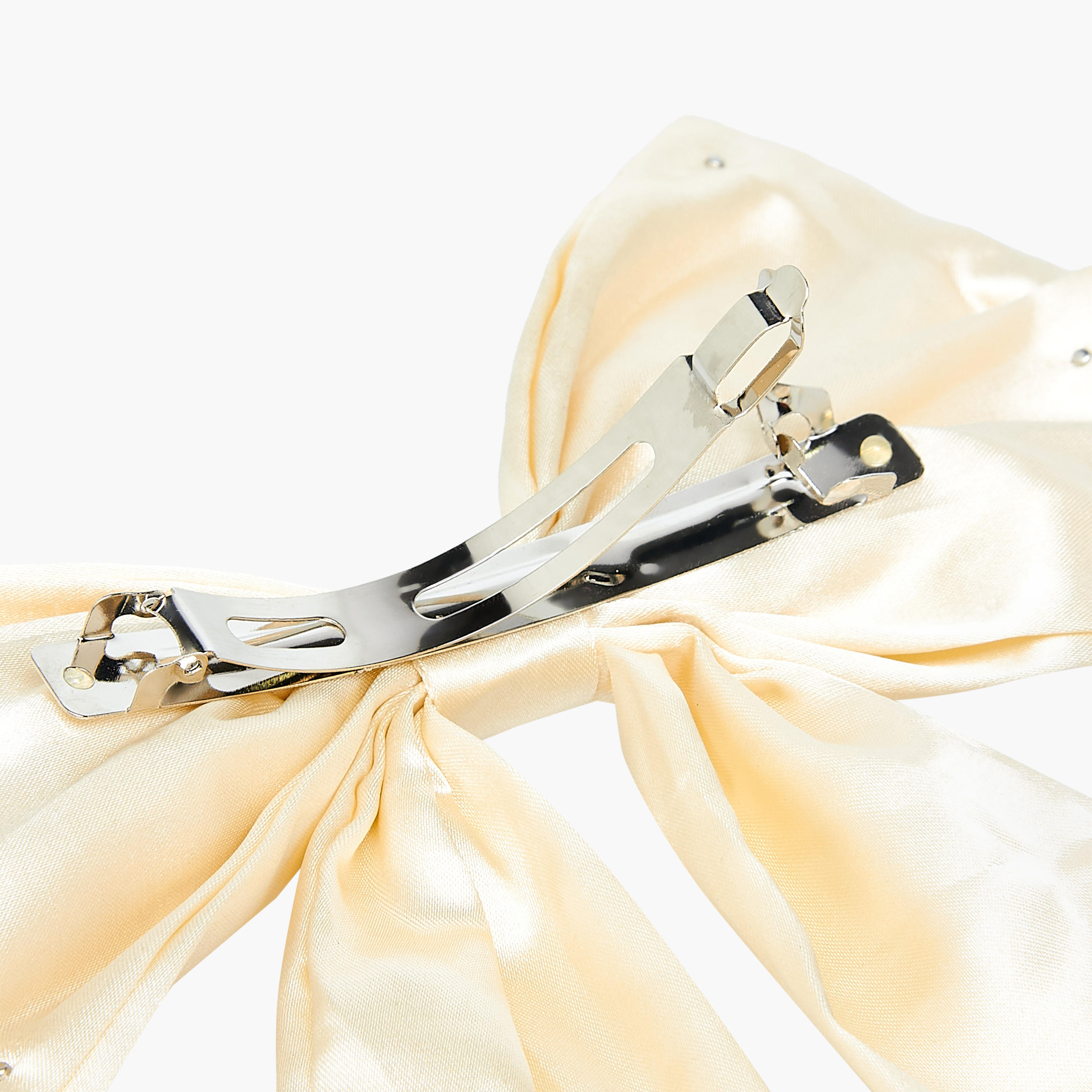 Bow Accent Barrette Hair Clip-women-hairaccessories-clips-image-4