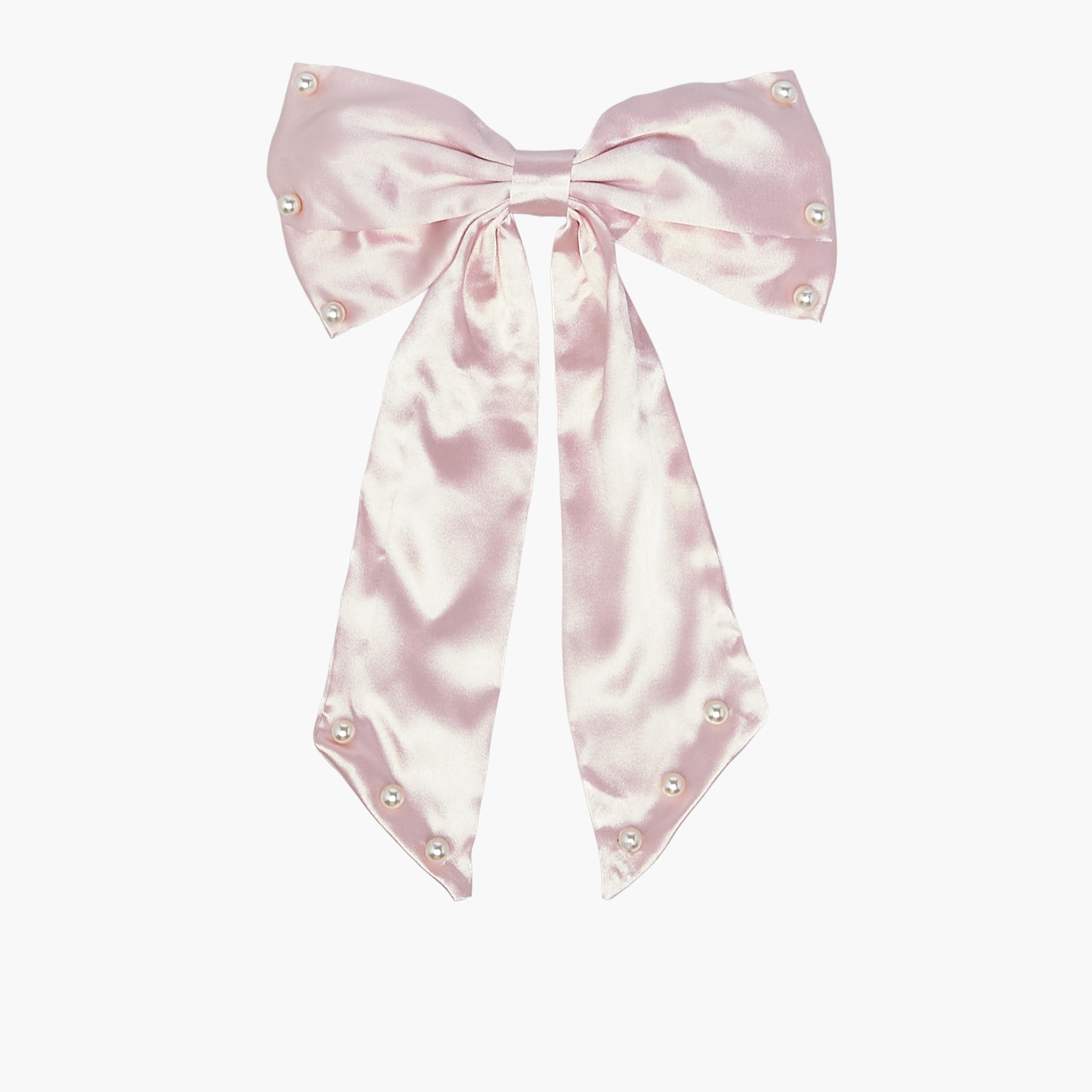 Bow Accent Barrette Hair Clip-women-hairaccessories-clips-image-1